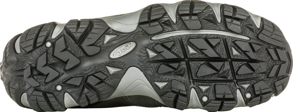 Men's Gray Oboz Firebrand II Low Waterproof Boots - Versatile & Protective