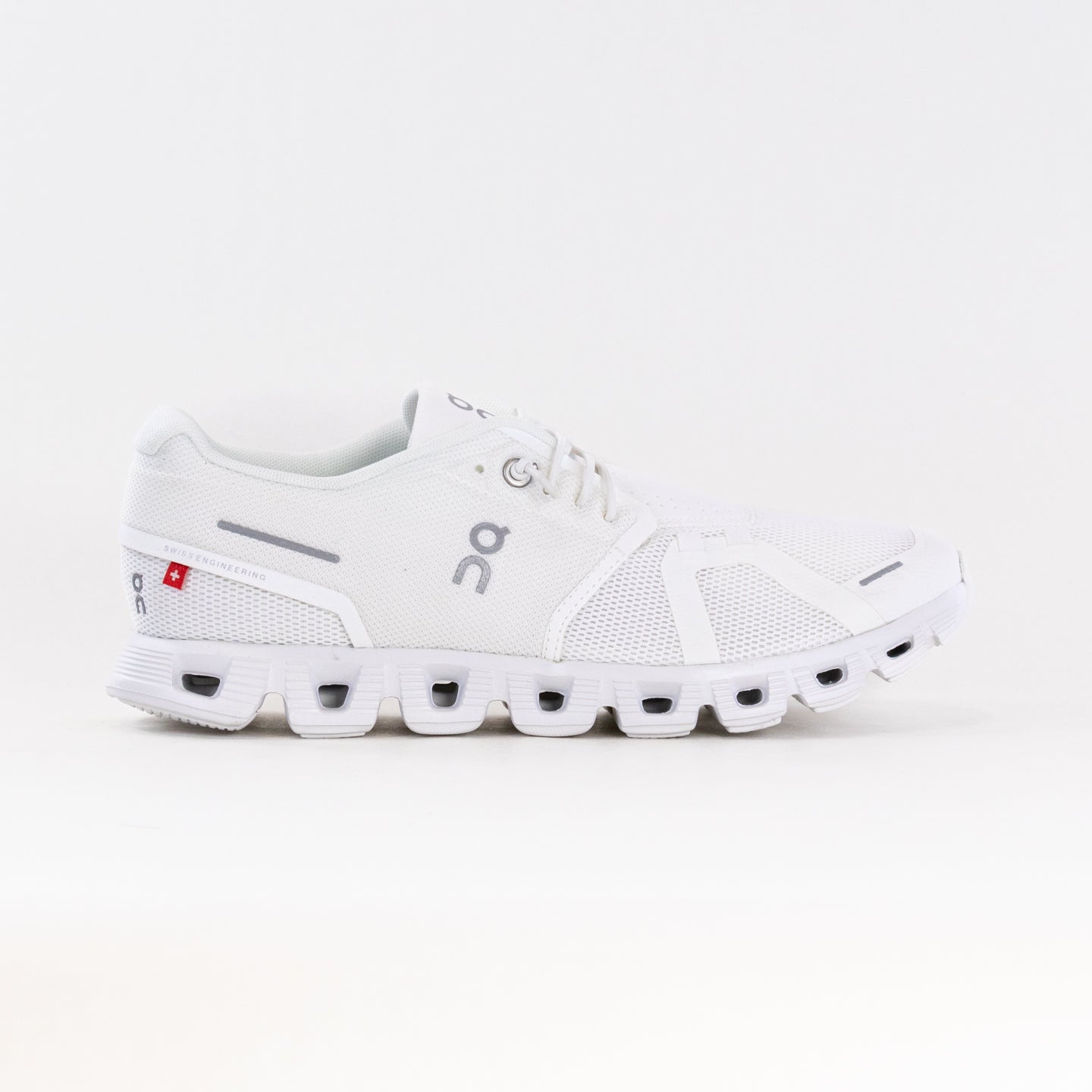 On Men's Cloud 5 - Natural White/White with 44% Recycled Content