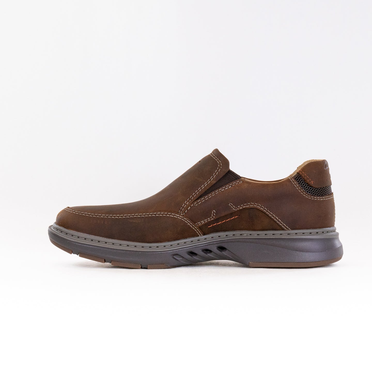 Clark's Men's Un Briley Step Comfort Casual Shoes - Beeswax Finish