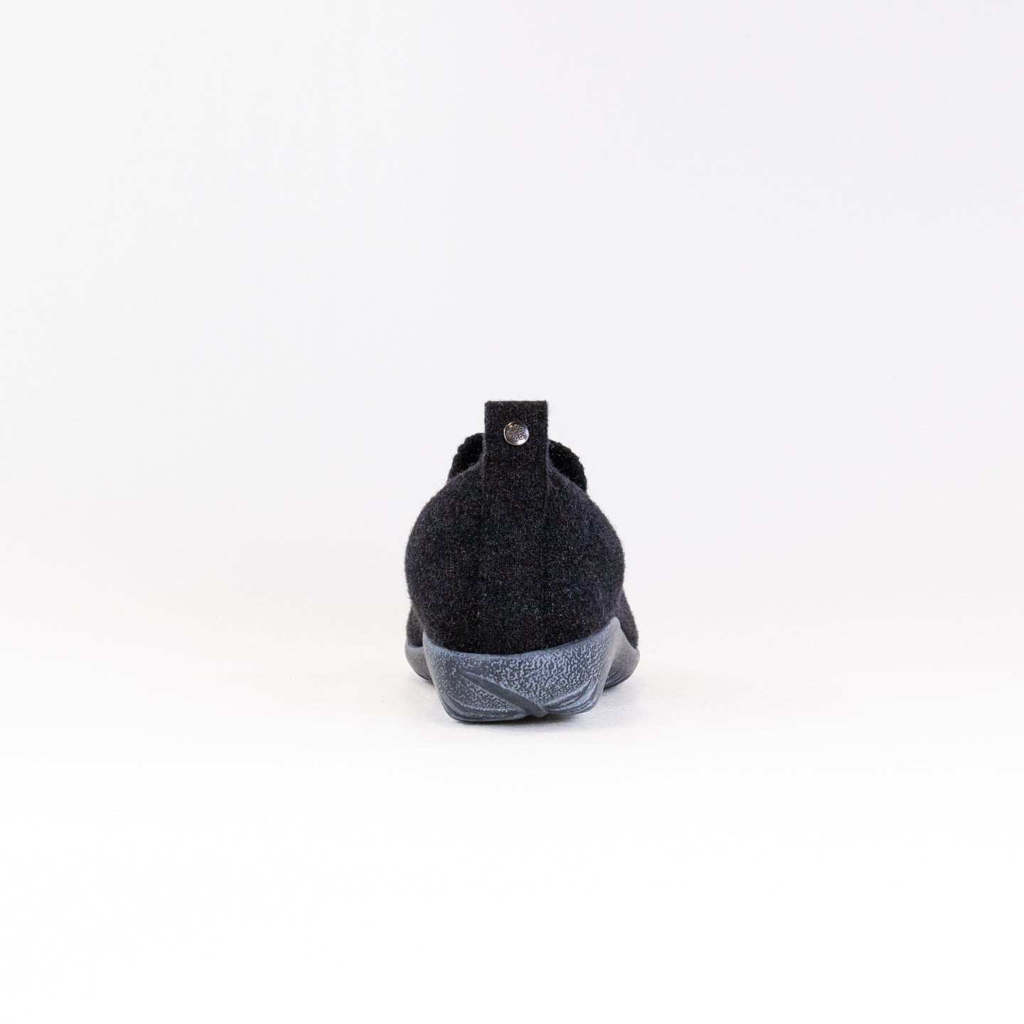 Naot Women's Nuku Slip-On Shoes - Black Knit with Gray Accents