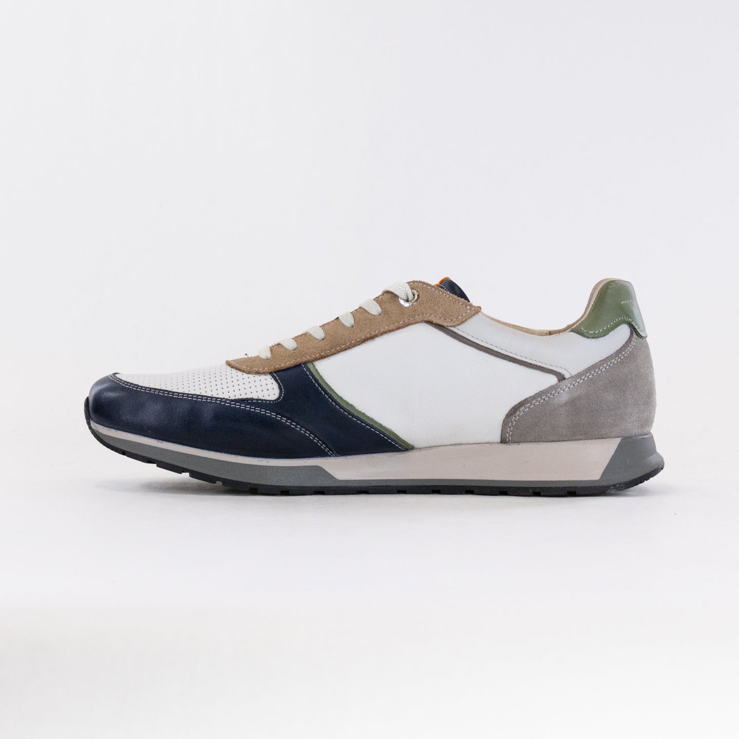 Pikolinos Men's Cambil M5N Blue Sneakers with Red Accents