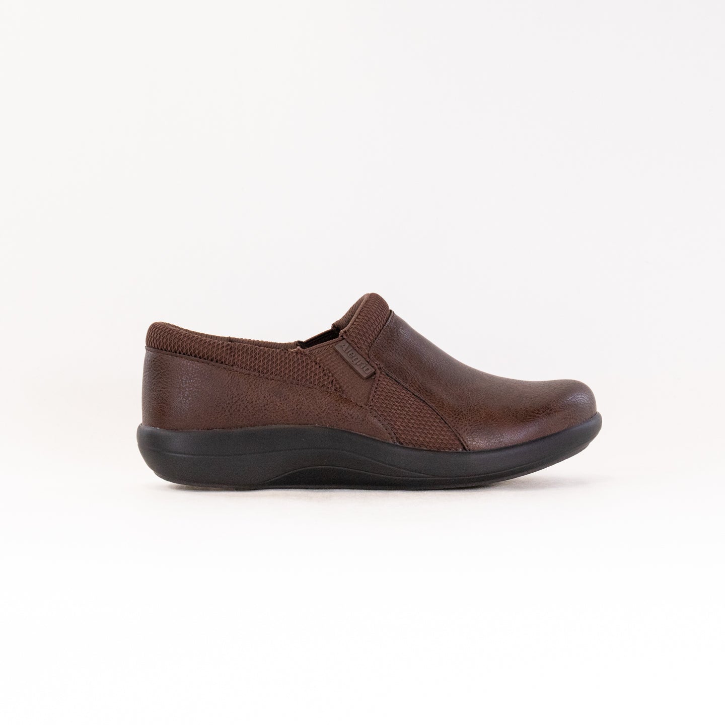 Women's Alegria Duette Casual Vegan Slip-On Shoes in Fudge Color