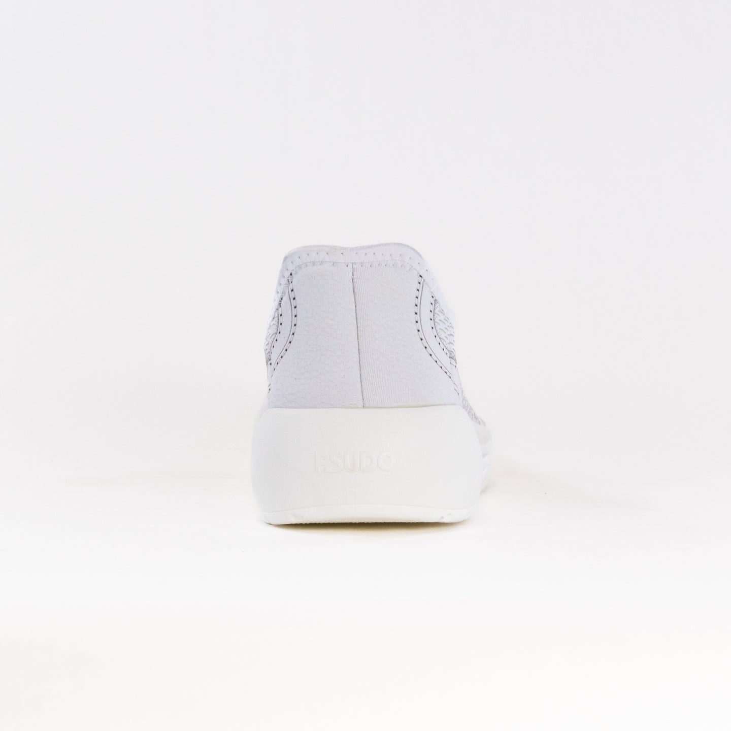 Men's White Pseudo Court Casual Sneakers