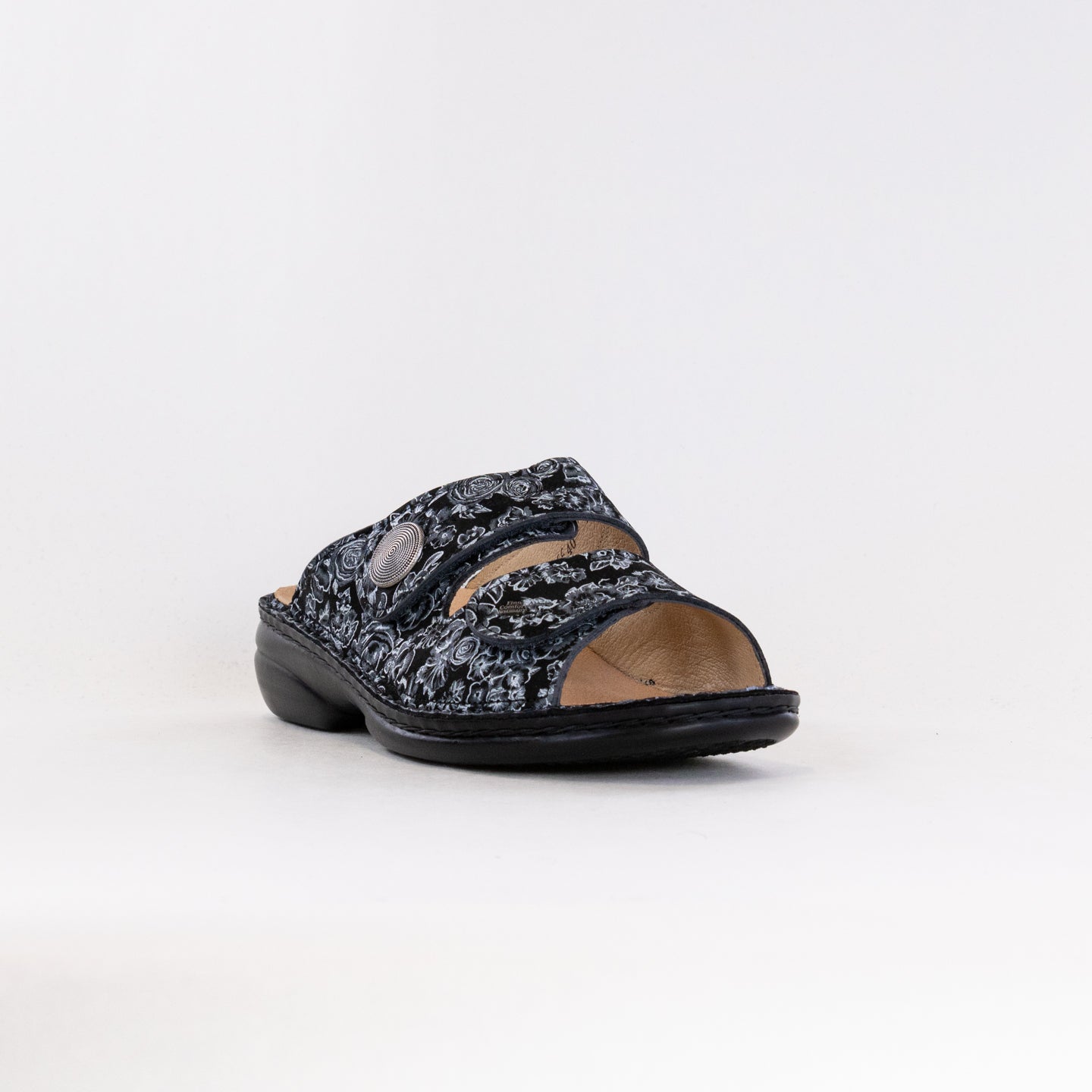 Finn Comfort Women's Mira Isotta Marine Adjustable Leather Sandals