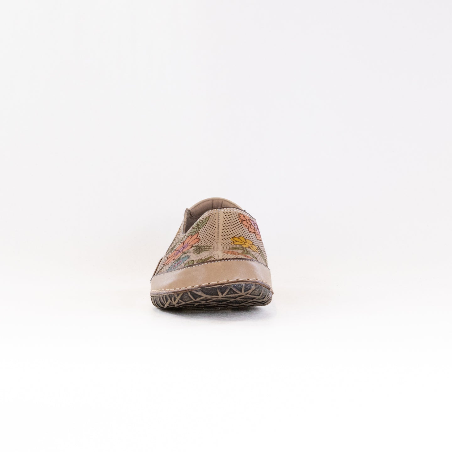 Spring Step L'Artiste Women's Libora - Delite Beige Multi Hand - Painted Slip - On Shoes