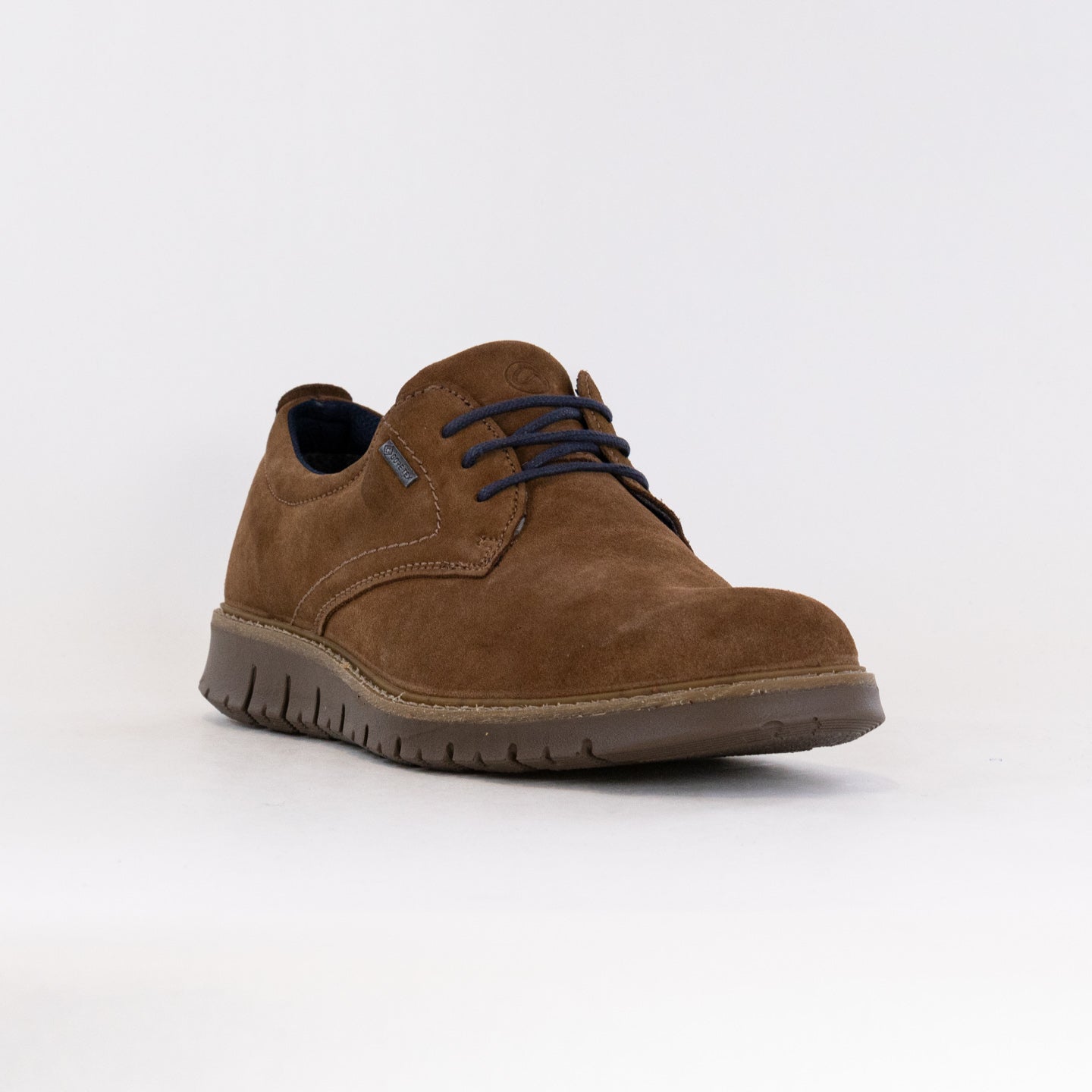 Men's Ara Leandro Suede Cognac Oxford Shoes with Gore-Tex Technology