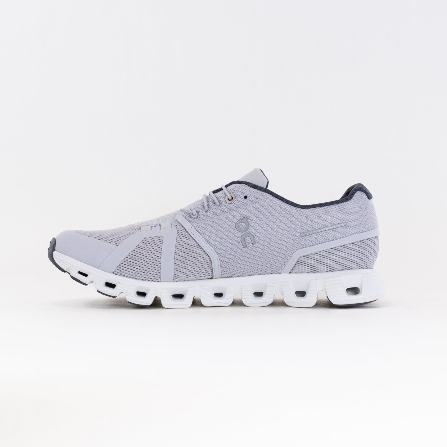 Men's On Cloud 5 Running Shoes in Glacier/White Color Scheme