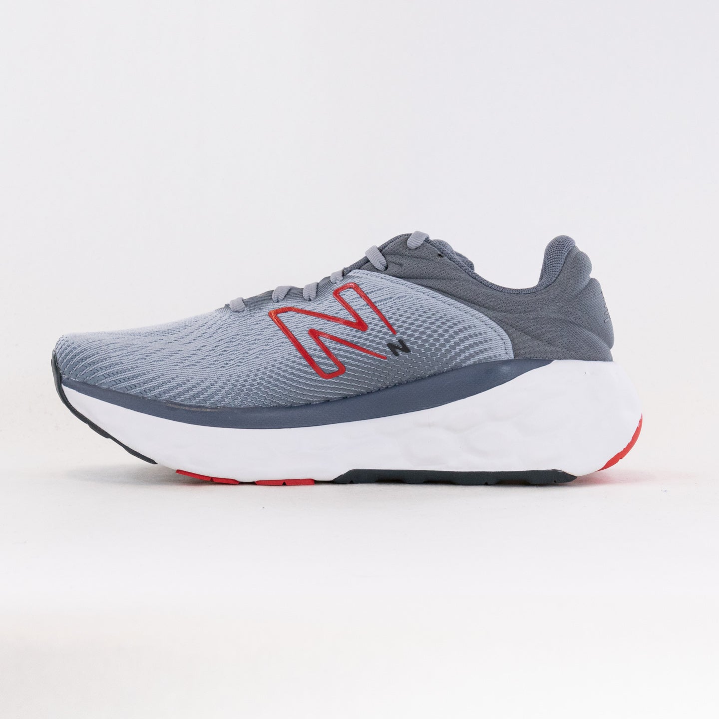 Men's New Balance 840 Fresh Foam X V1 - Stylish Grey/Red Running Shoes