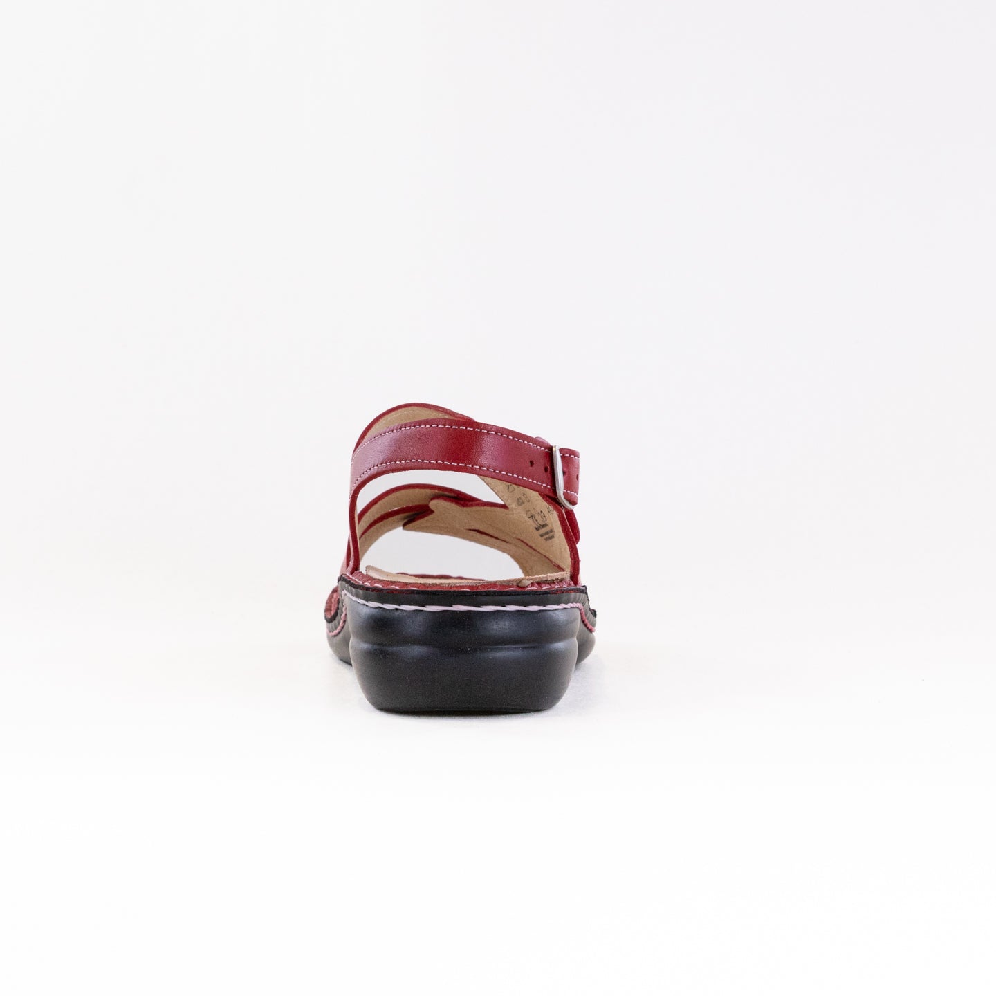 Stylish Red Finn Comfort Gomera - S Women's Shoes with Adjustable Straps