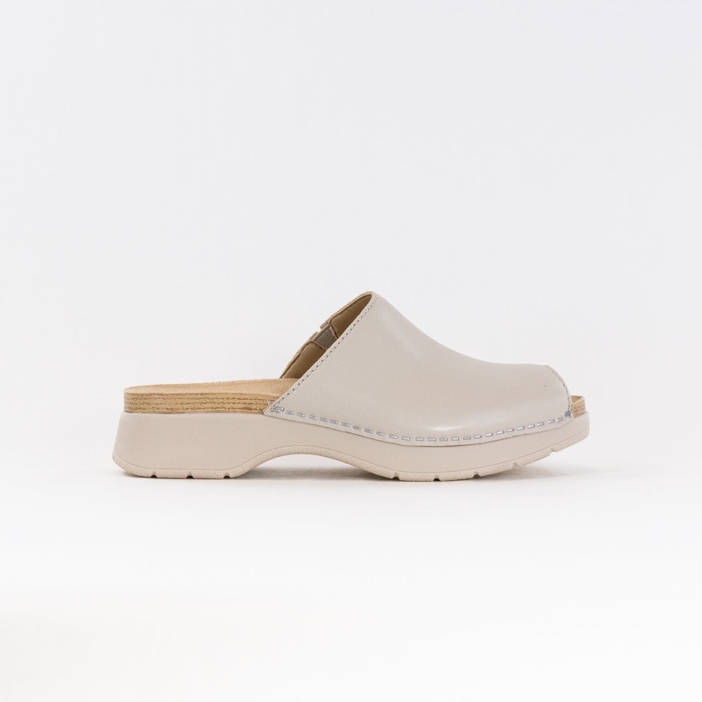 Dansko Women's Ivory Ravyn Nappa Peep Toe Sandals
