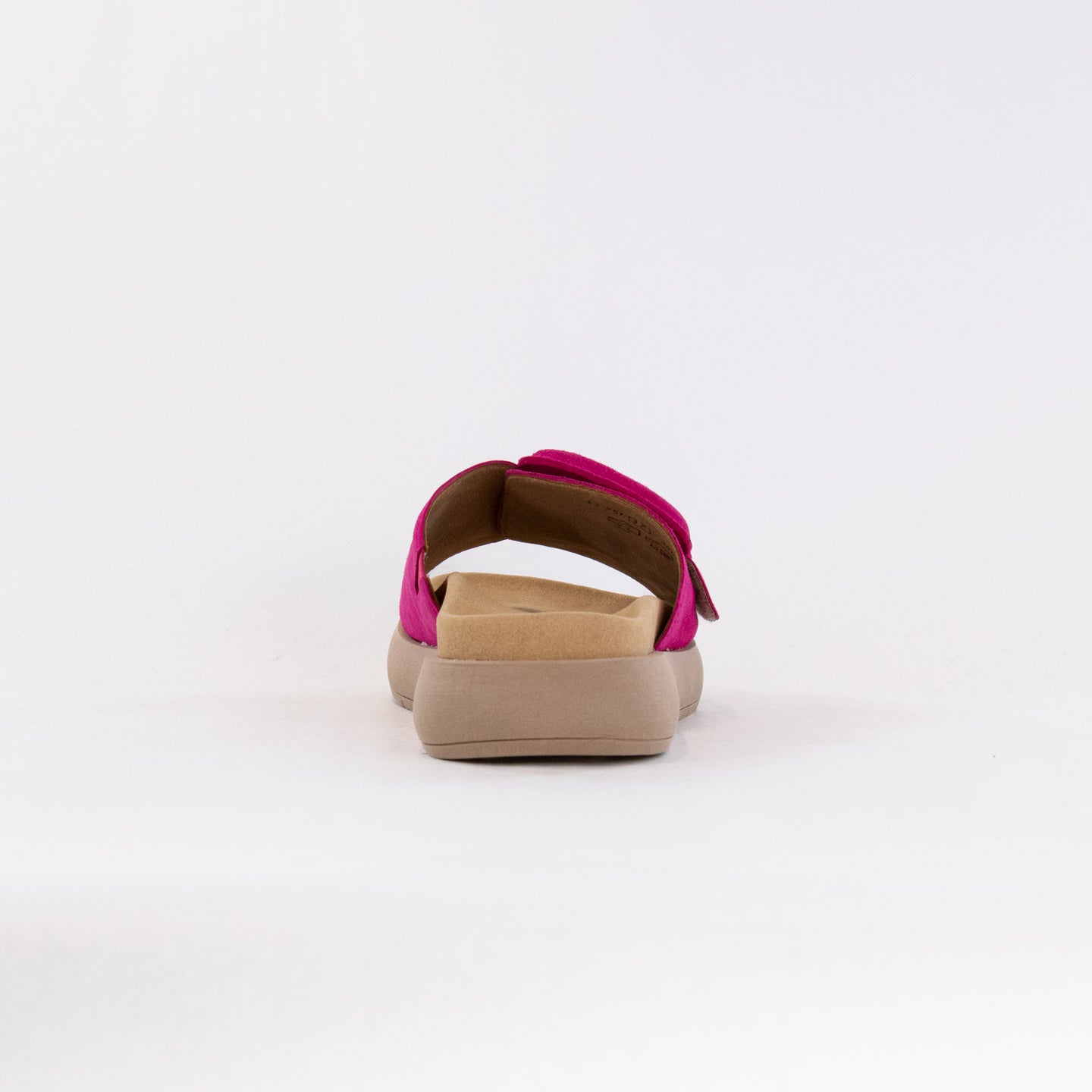 Gabor Women's Pink Wrapped Velcro Buckle Slip-On Sandals for Comfortable Footwear