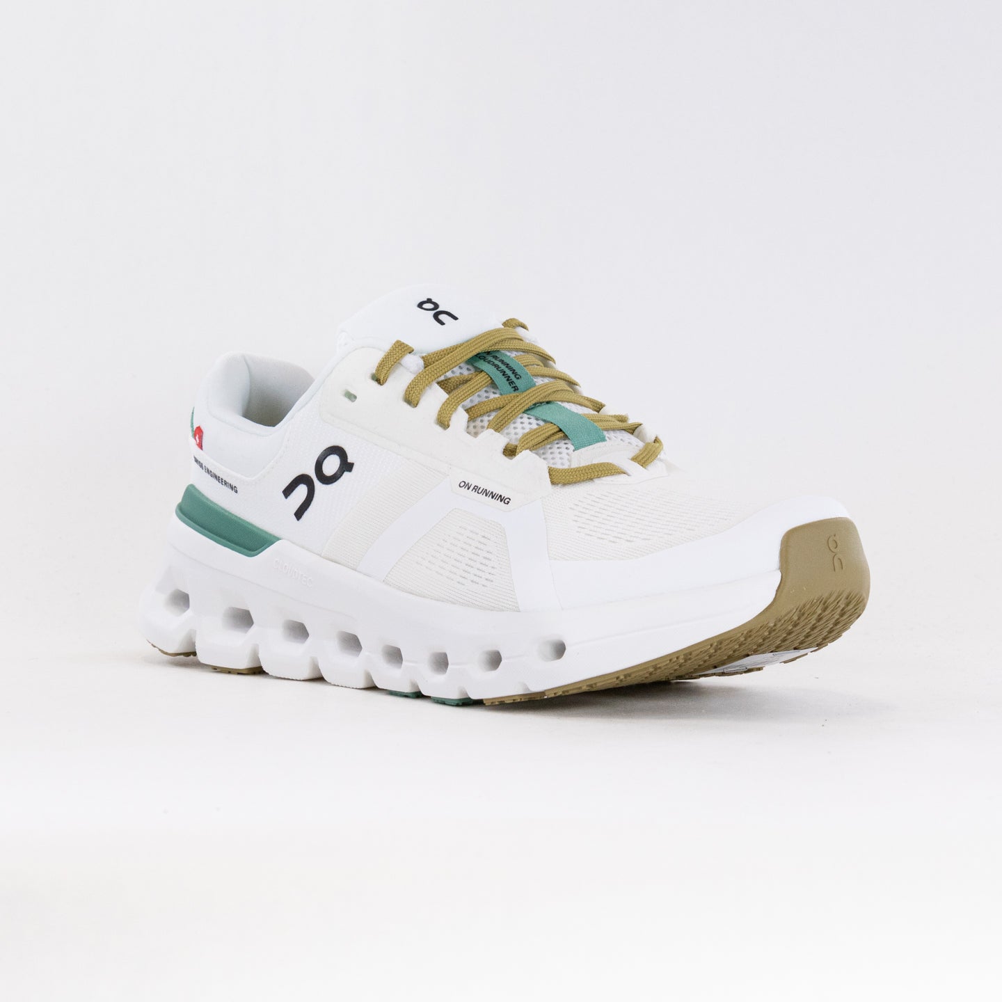 Men's On Cloudrunner 2 Wide - Natural Undyed Green Shoes