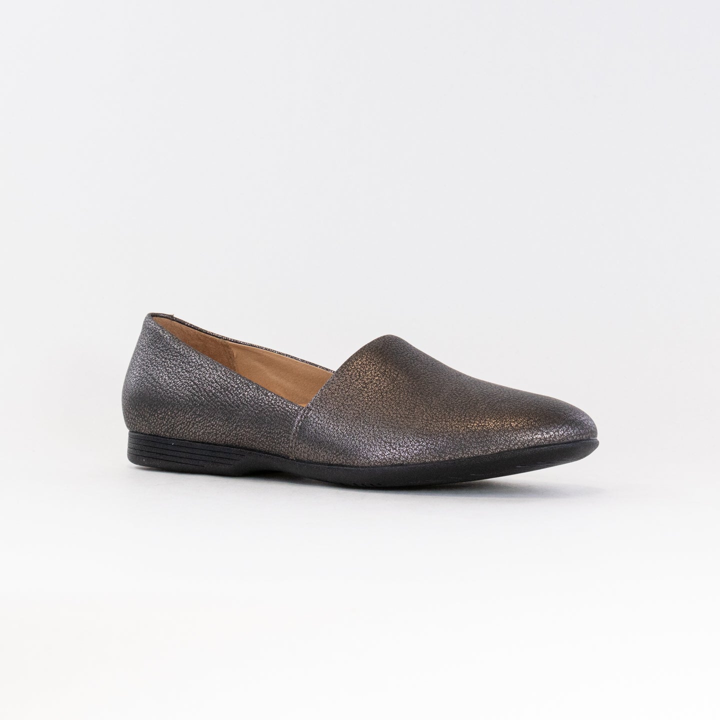 Dansko Women's Larisa Flat Shoes in Pewter Metallic