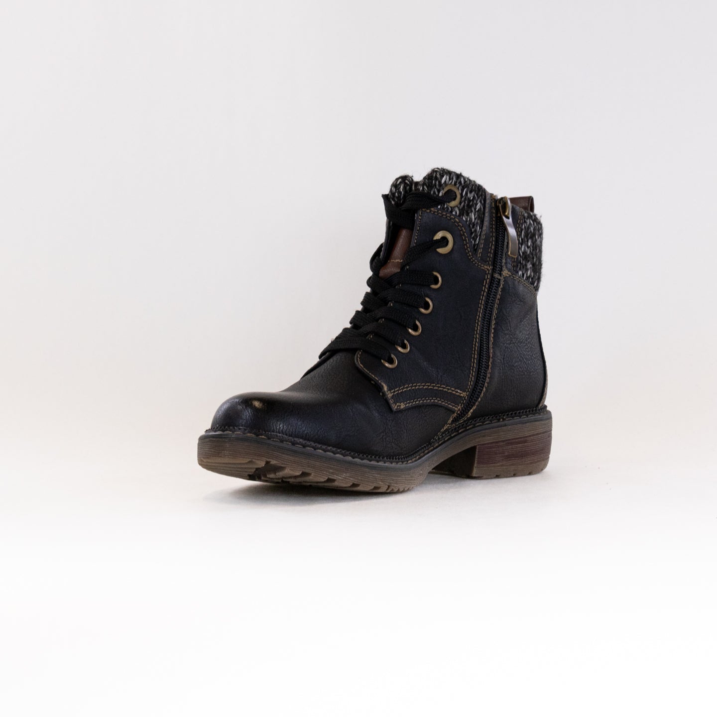 Women's Spring Step Khazera Black Water-Resistant Booties