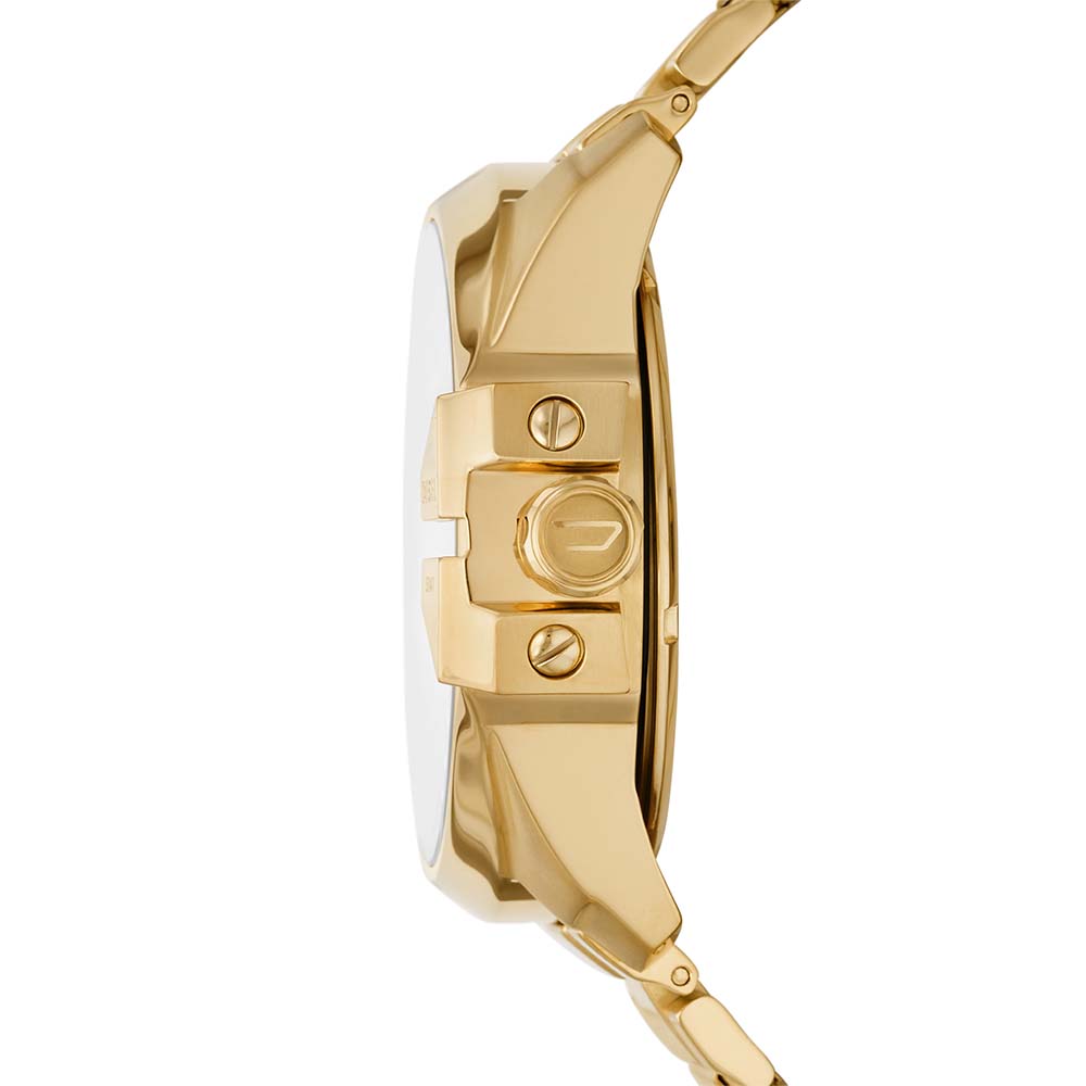 Diesel DZ7456 Mega Chief Automatic Mens Watch with Gold - Plated Finish