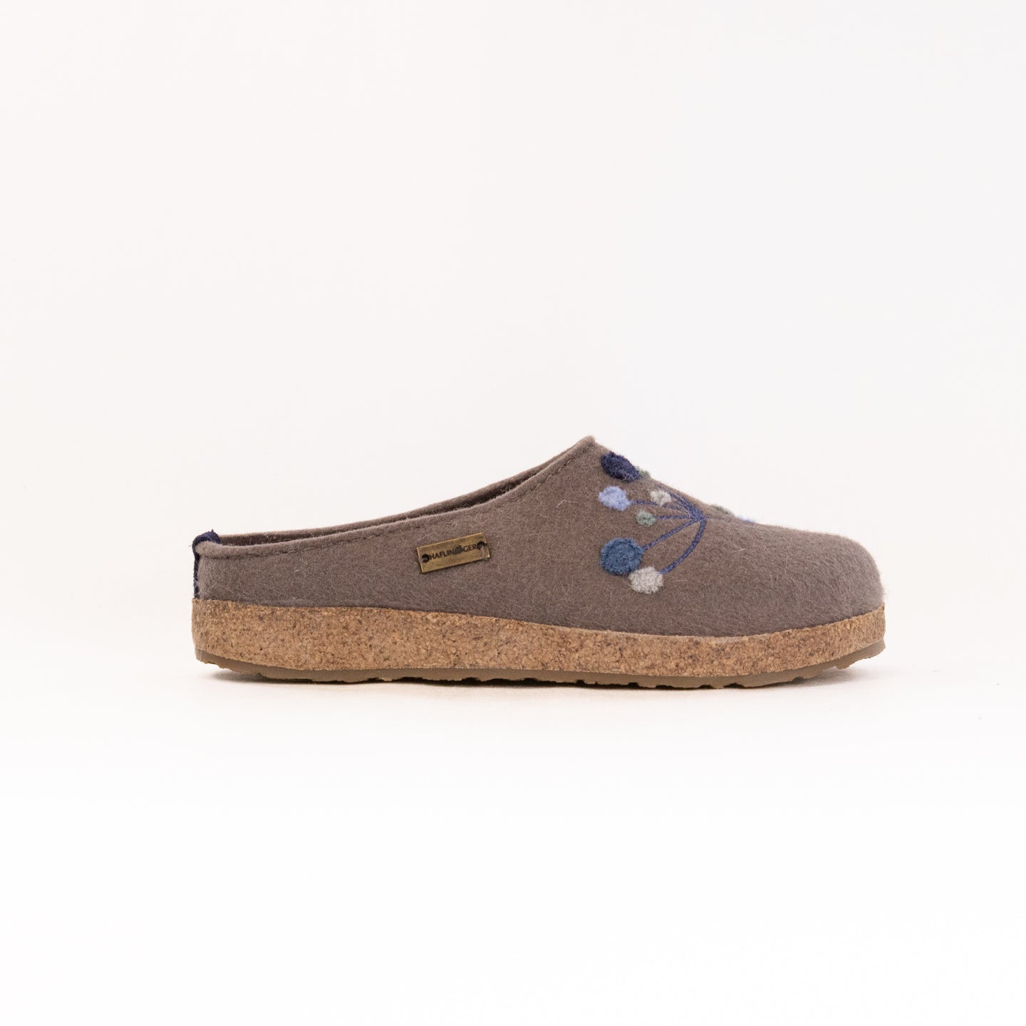 Haflinger Women's Amaya Clogs in Truffle - Breathable and Cozy