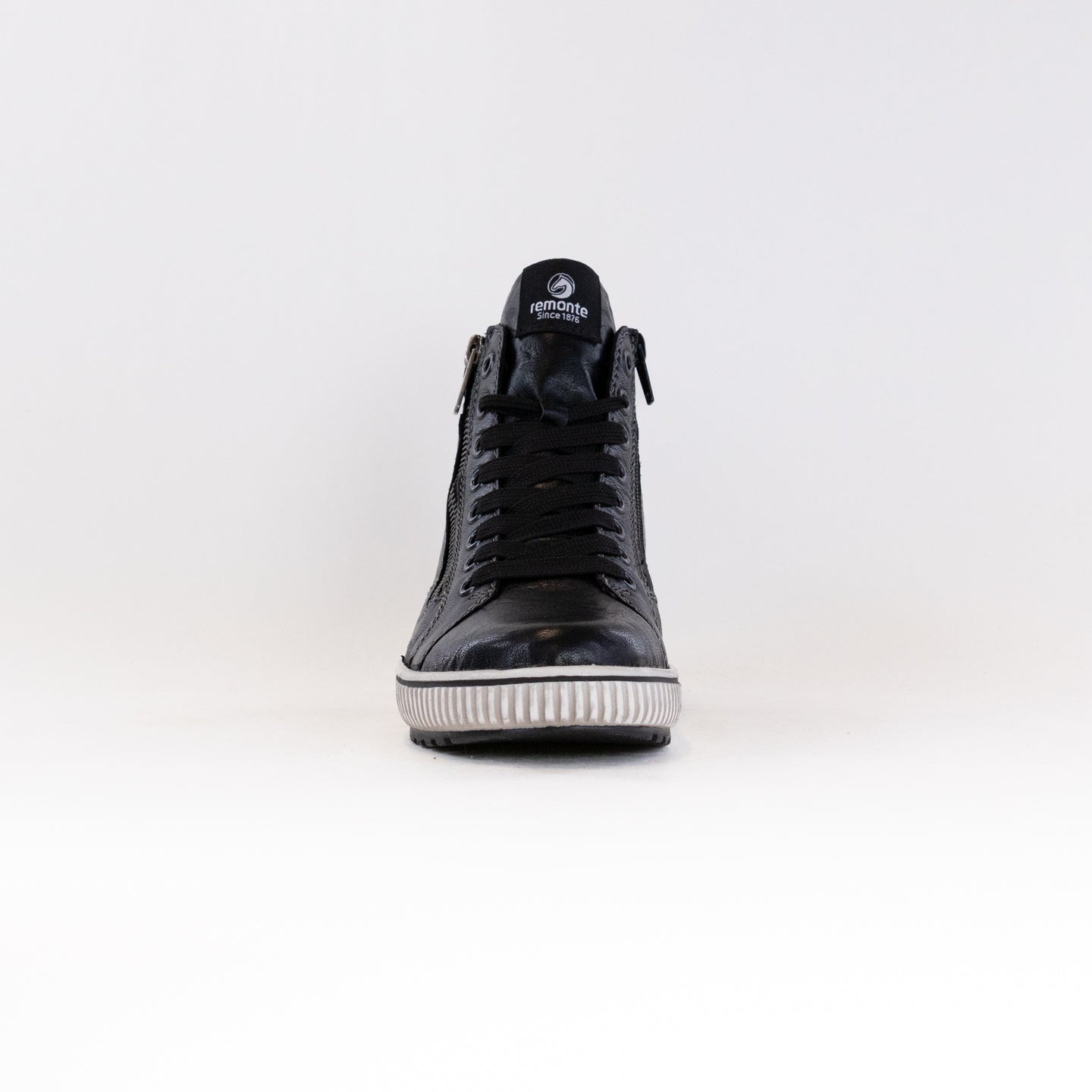 Women's Maditta 72 Waterproof High-Top Remonte Sneakers - Black