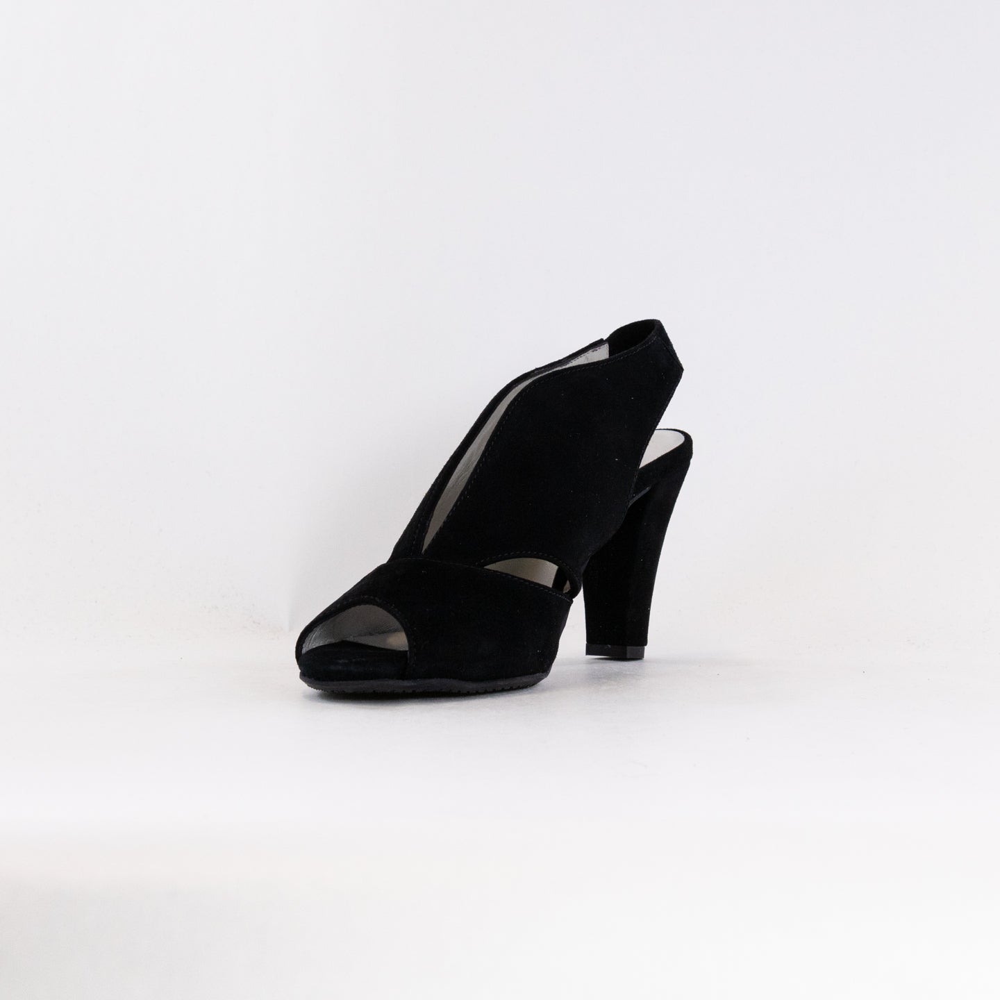 Women's Eric Michael Peru Black Soft Suede High - Heel Shoes