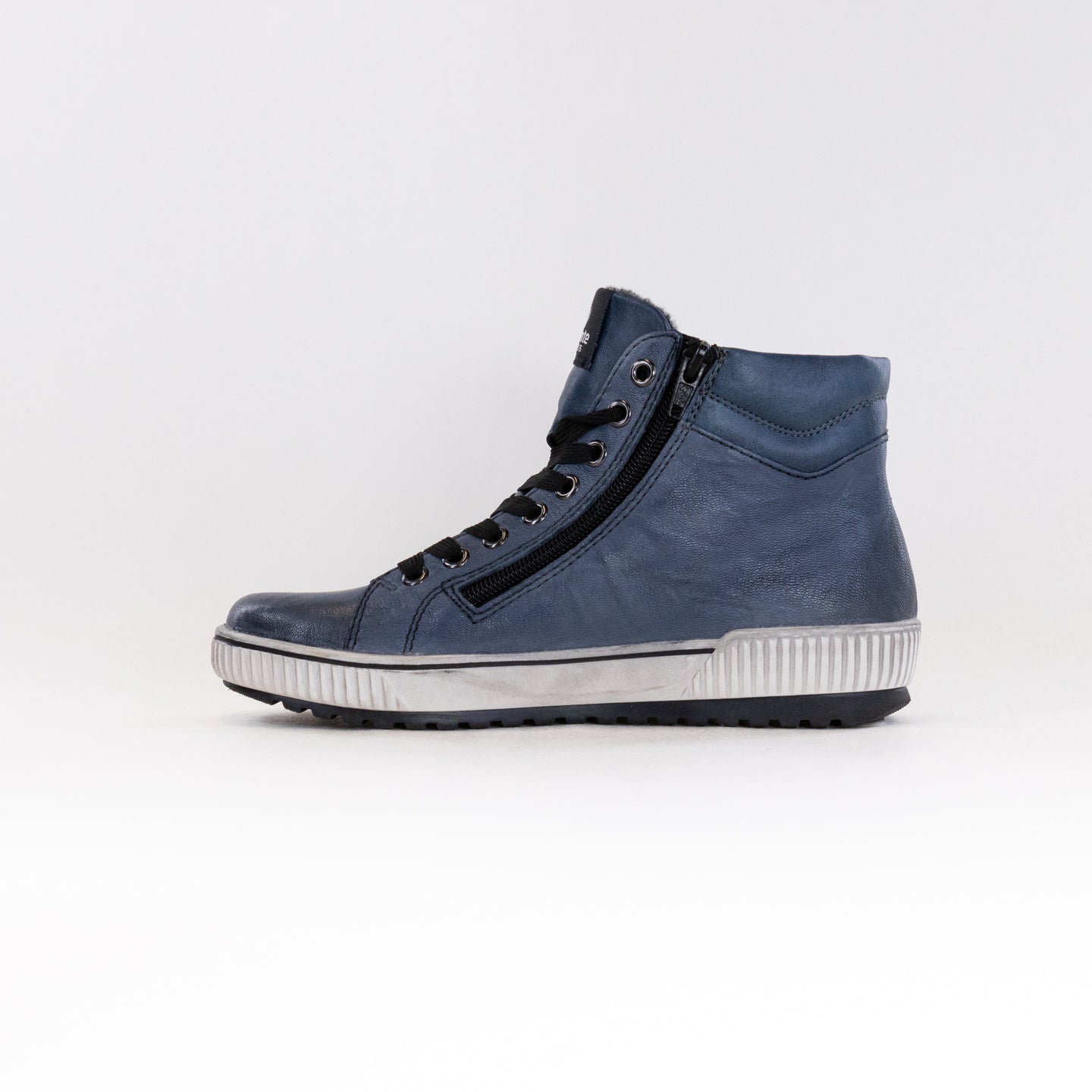 Blue Women's Remonte Maditta 72 Water-Resistant High-Top Sneakers