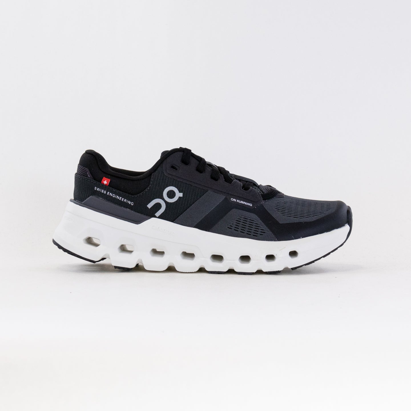 On Women's Cloudrunner 2 Wide - Eclipse/Black Running Shoes