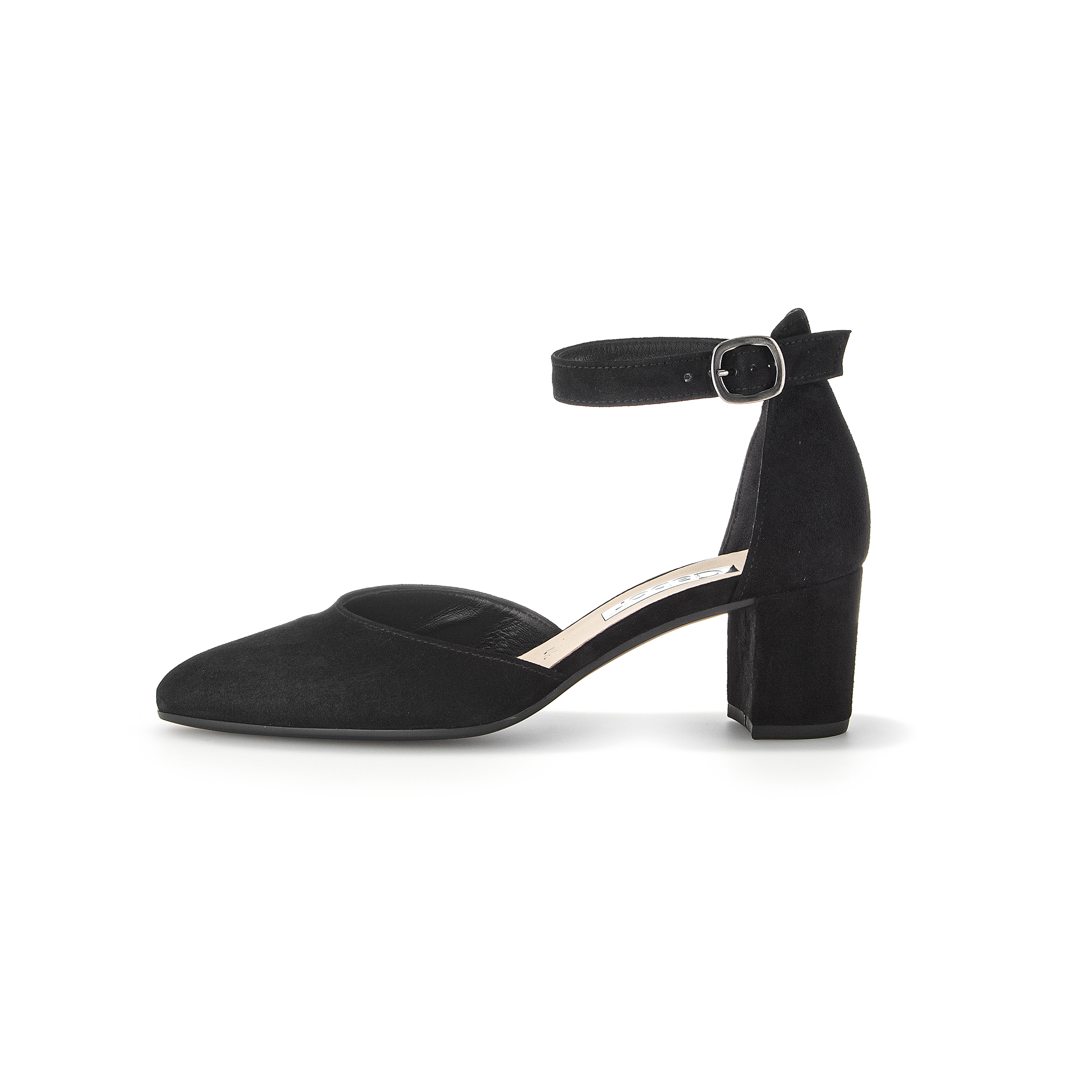 Gabor 21.340.17 Women's Elegant Black Ankle Strap Shoes