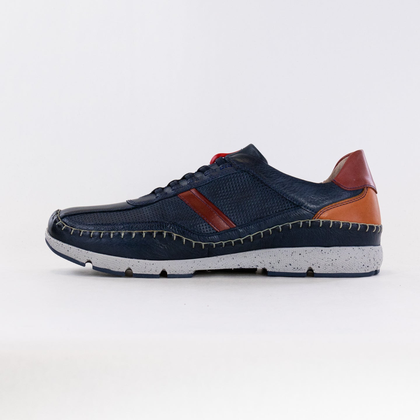 Men's Blue Pikolinos Fuencarral M4U-6046C1 Stylish Leather Shoes