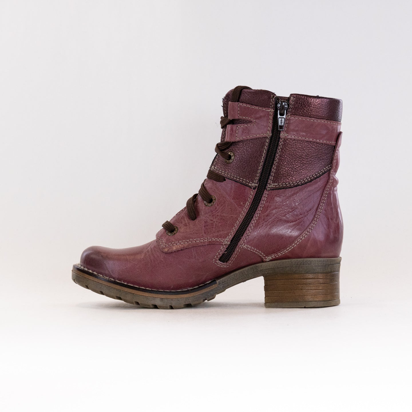 Violet Metallic Women's Dromedaris Kara Metallic Stylish Boots