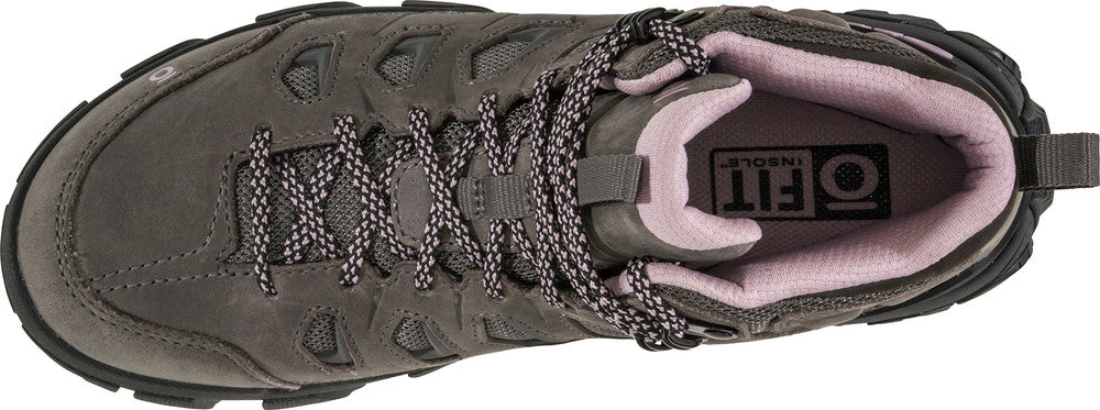 Women's Oboz Sawtooth X Mid Waterproof Boots in Charcoal