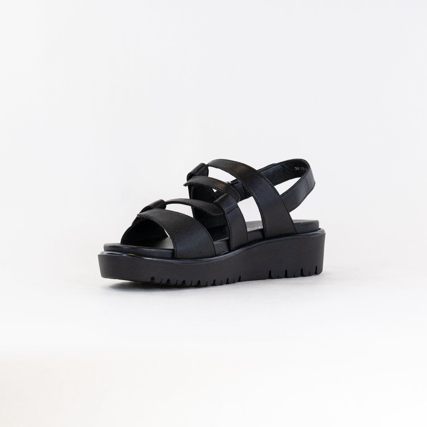 Women's Black Ara Bayview Comfort Sandals with HighSoft Tech