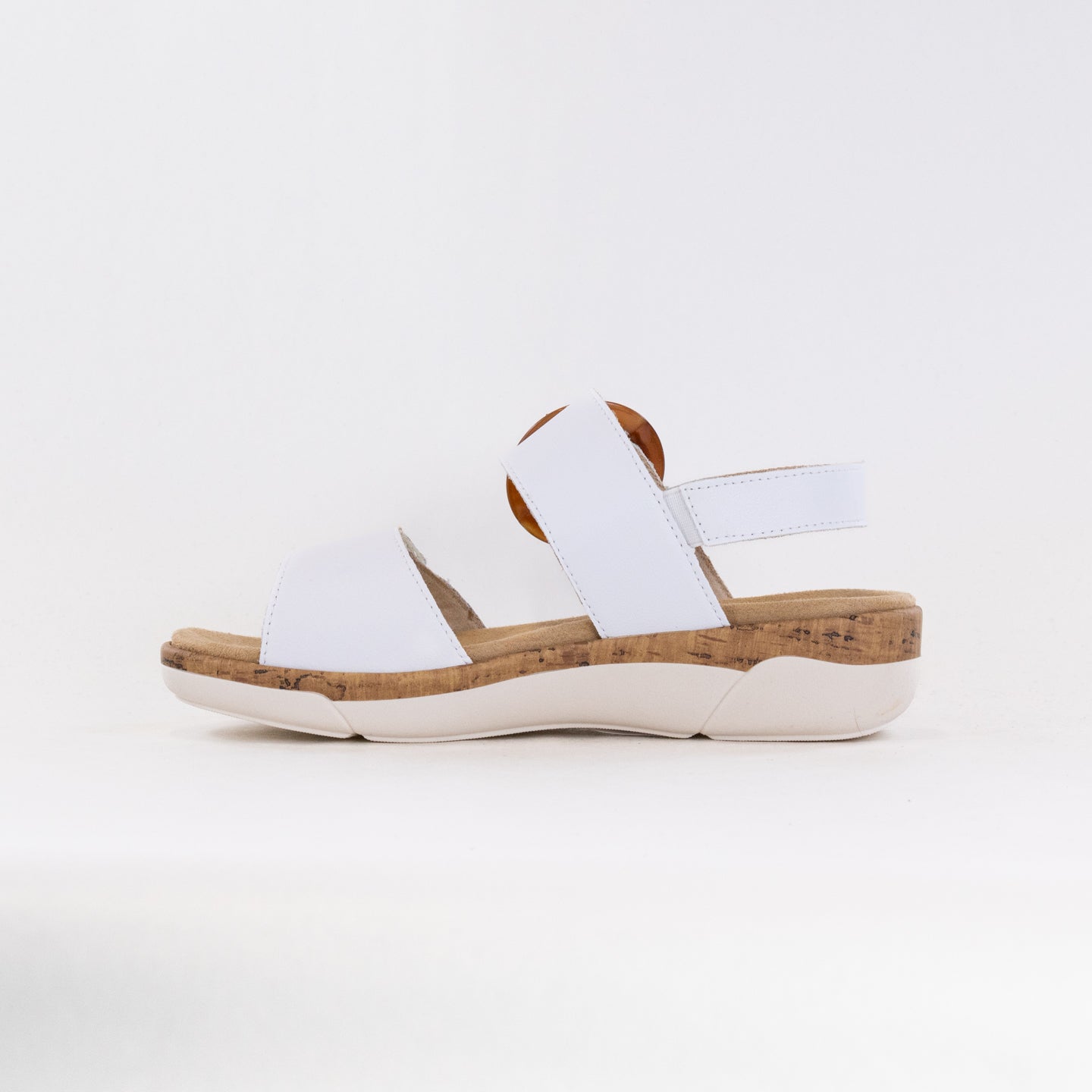 White Women's Remonte Jocelyn R6853 Antistress Sandals