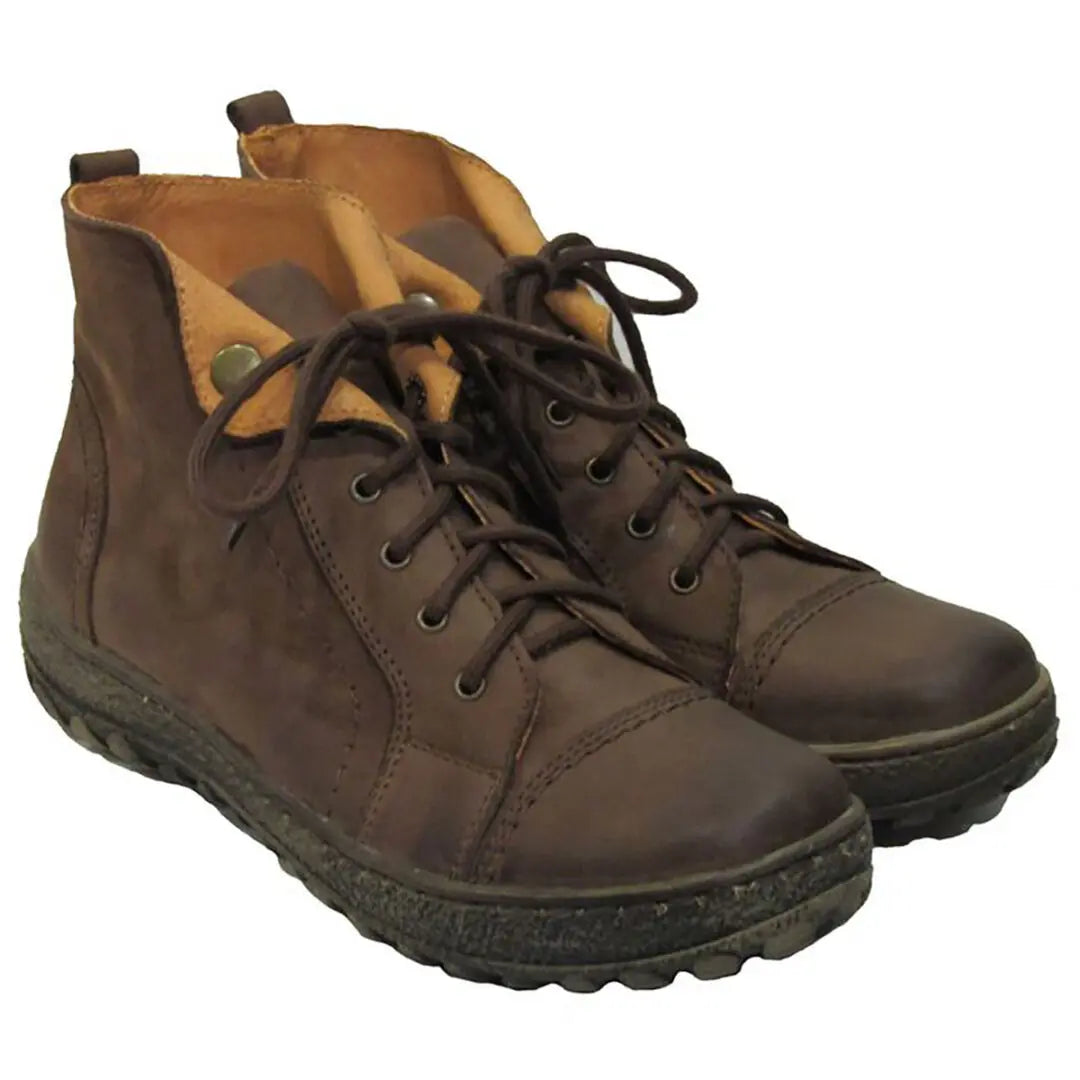 V-Italia 1041 Kiki Women's High-Top Shoes in Brown/Camel