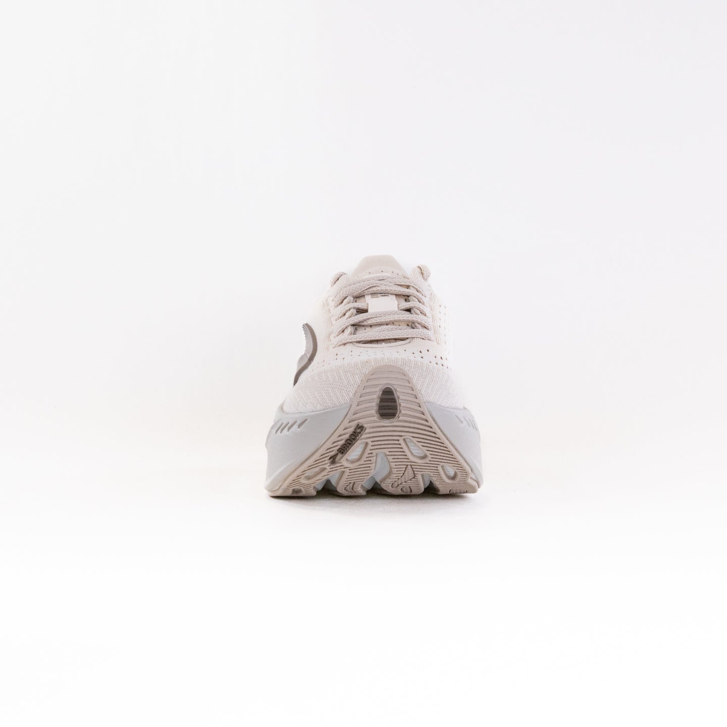 Women's Brooks Glycerin Max Running Shoes - Almond Peach, London Fog, and White Color Combination