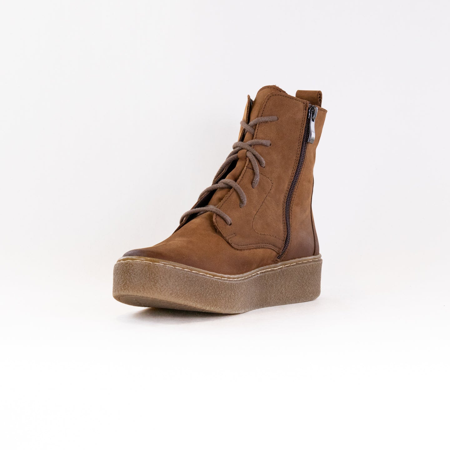 Women's V-italia 496 Camel Nubuck Non-skid Boots