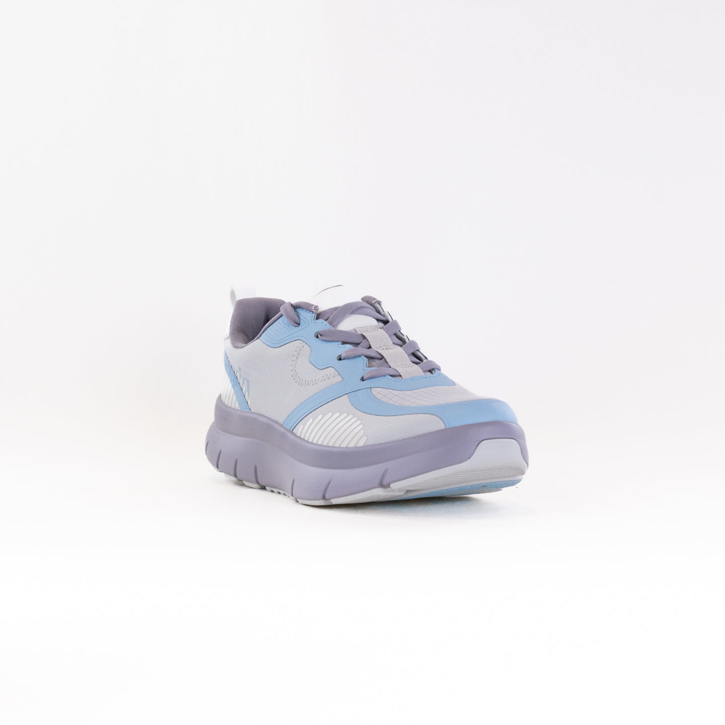 Alegria Women's Wide Solstyce Sneakers in Moon Grey Color