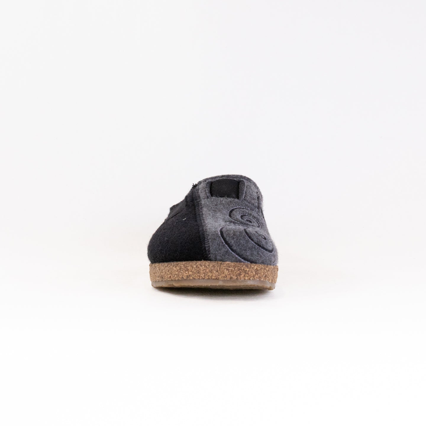 Women's Haflinger Magic Clogs in Elegant Black/Grey