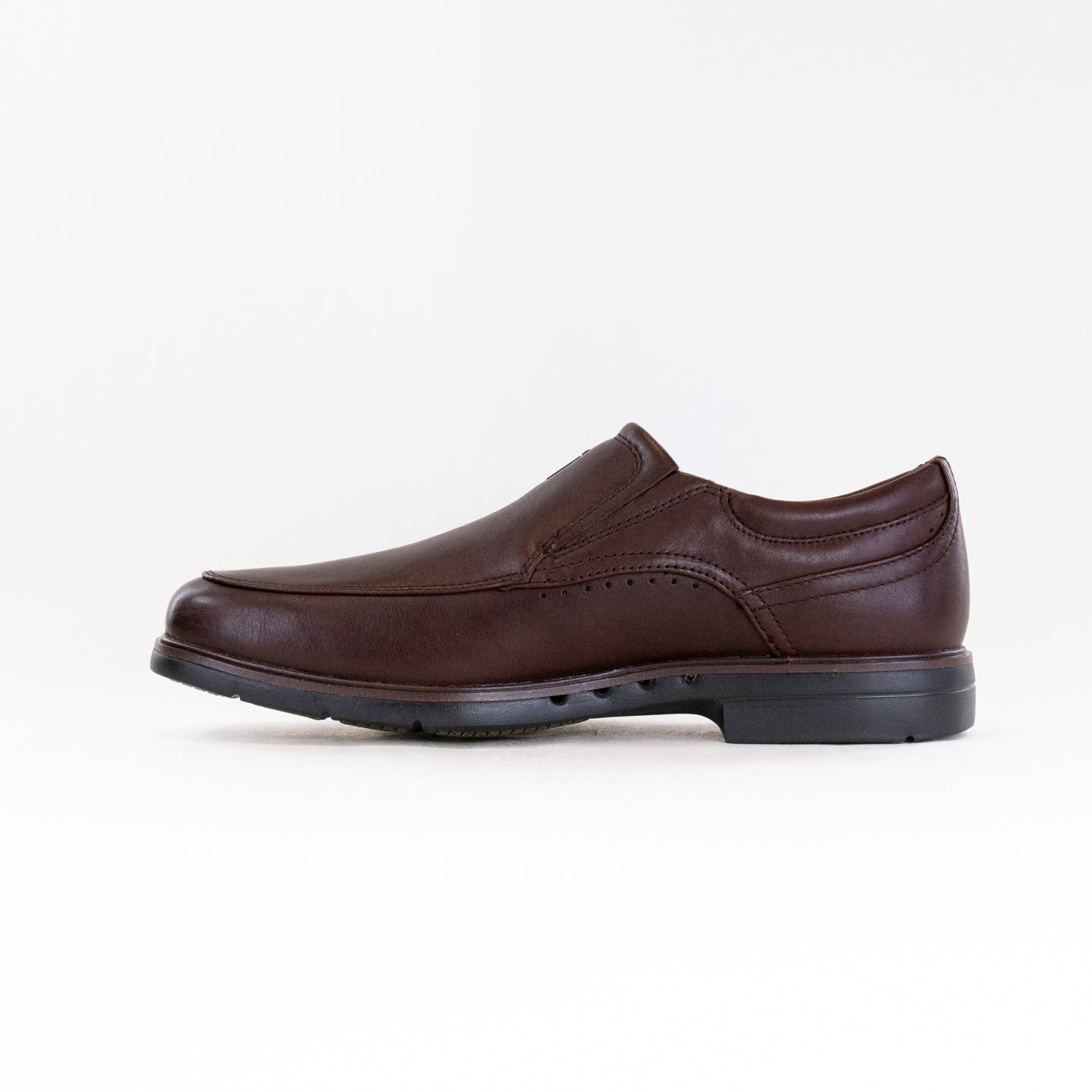 Clarks Men's Un Kendrick Go Dress Shoes in Mahogany Leather
