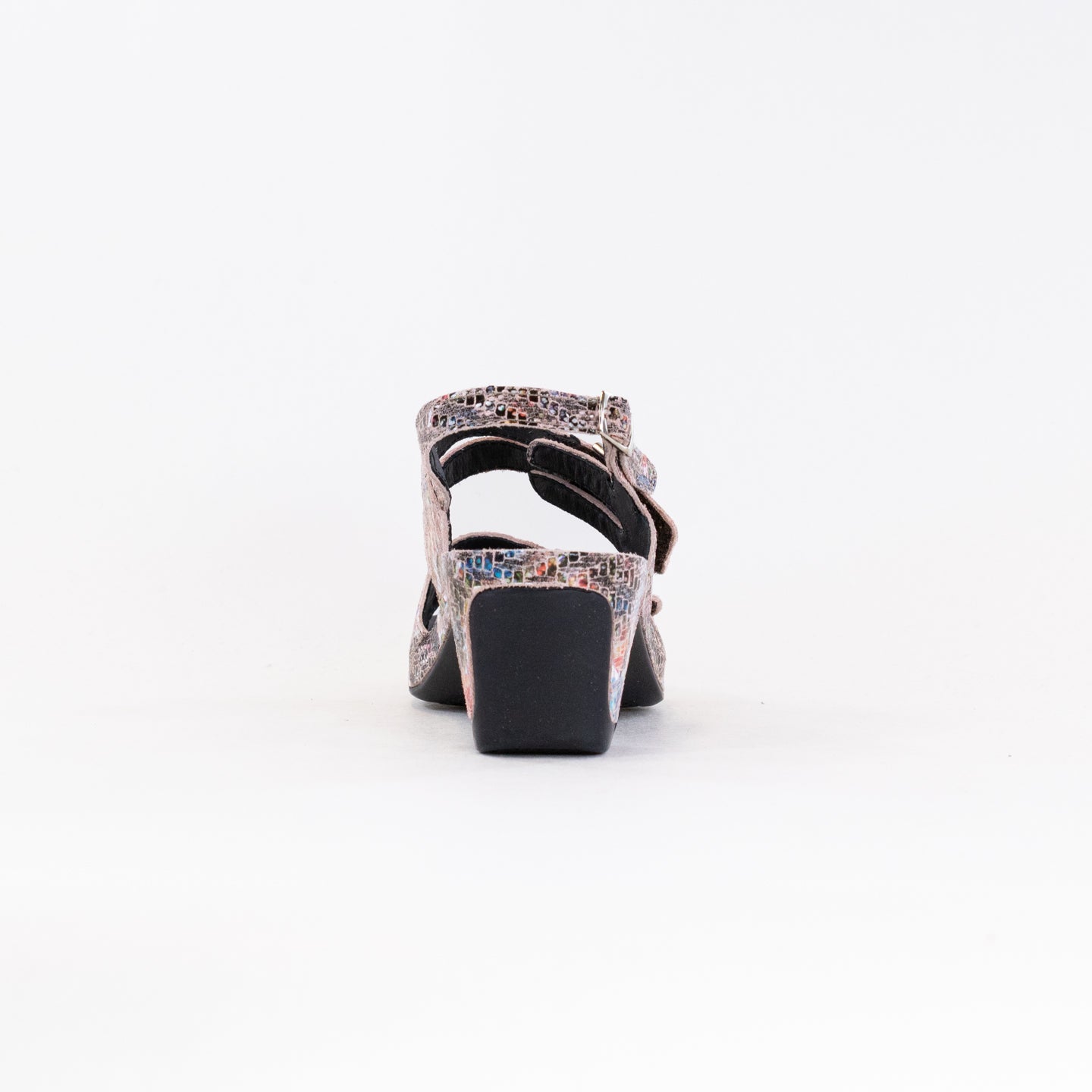 Multicolor Leather Women's Comfort Sandals by Vital Joy
