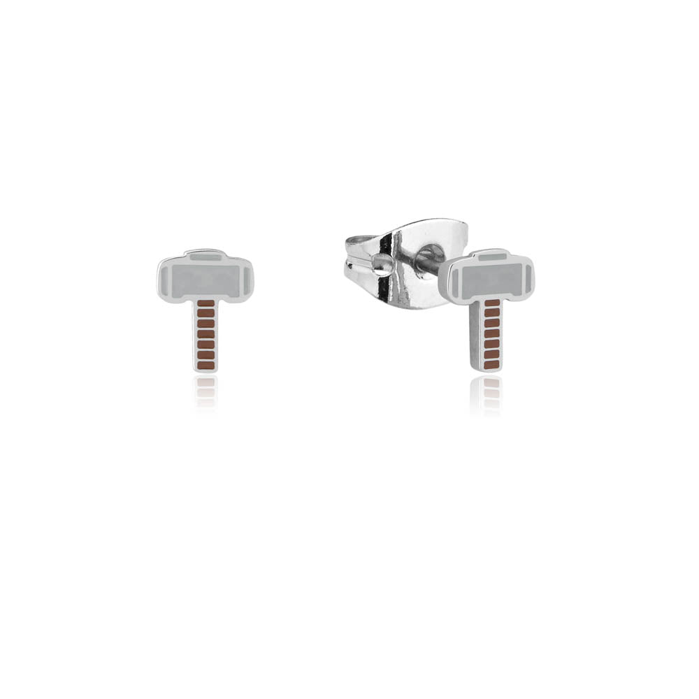 Disney Thor-themed Stainless Steel Stud Earrings for Jewelry Lovers