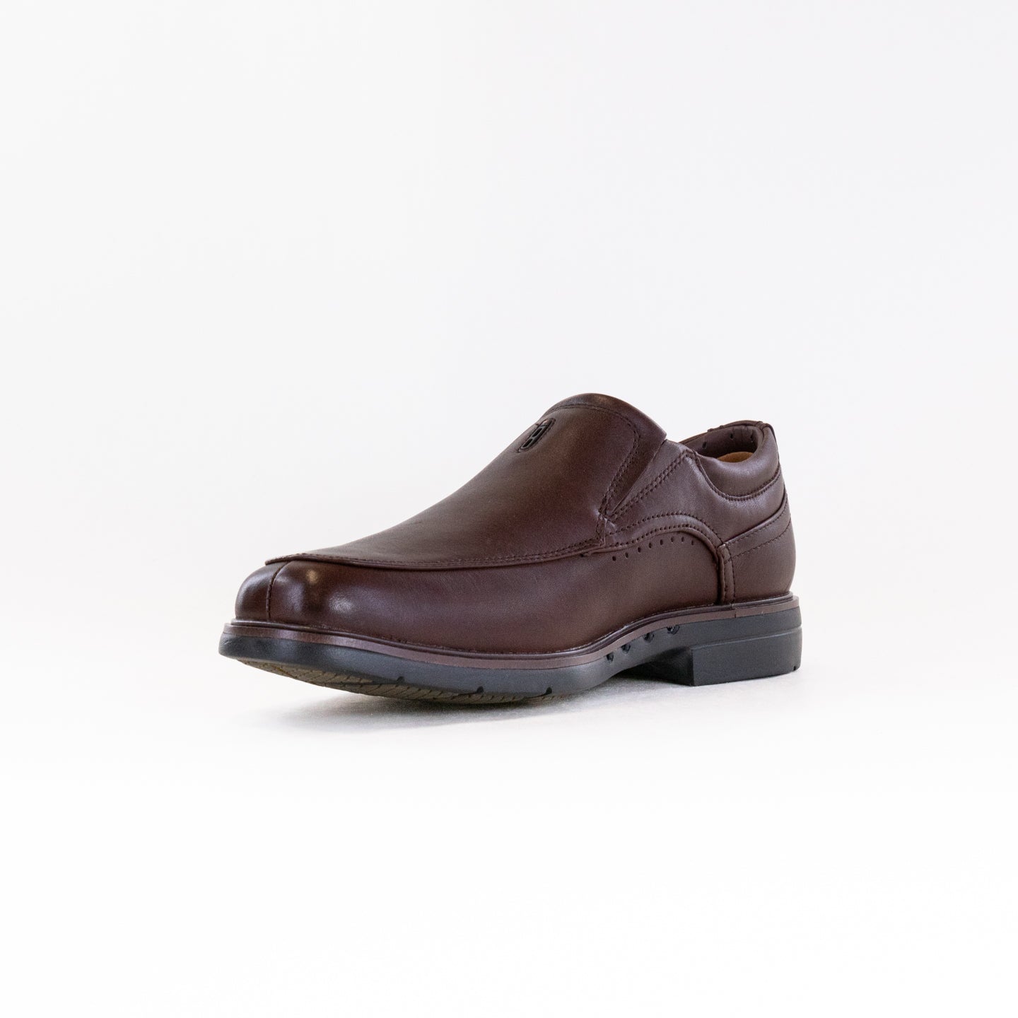 Clarks Men's Un Kendrick Go Dress Shoes in Mahogany Leather