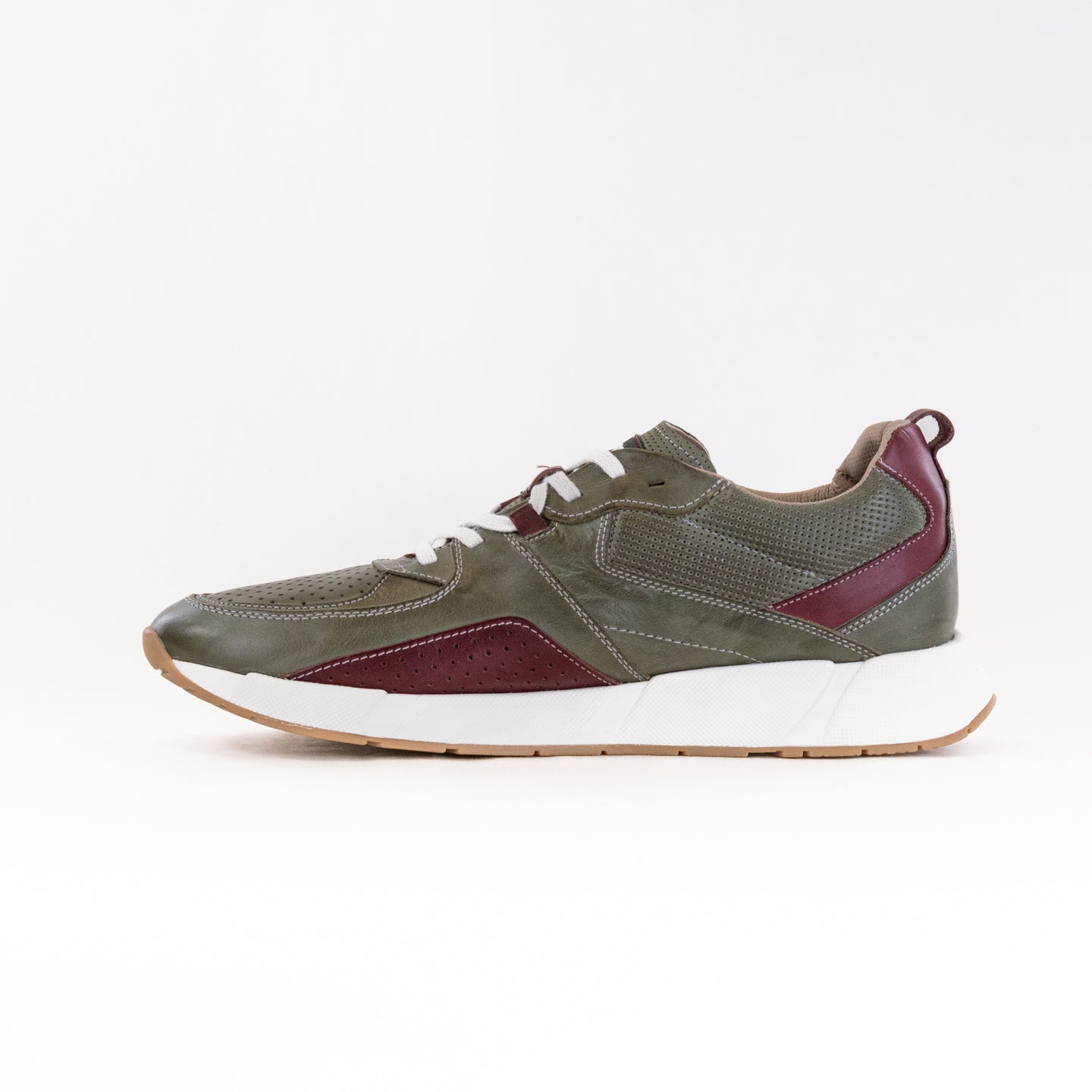 Pikolinos Men's M6P - 6322 Pickled Calfskin Leather Sneakers