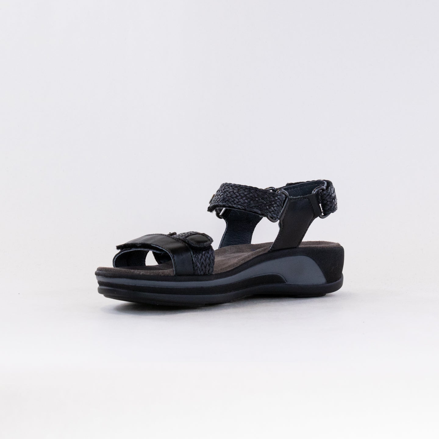 Women's Wolky Acula Black Sandals - Comfortable & Adjustable