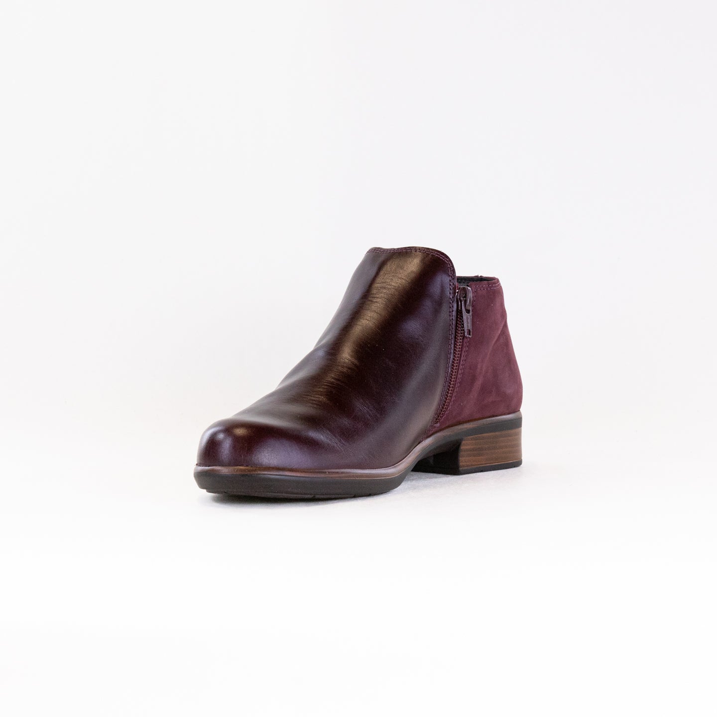 Naot Women's Bordeaux/Violet Helm Booties - Comfortable and Stylish