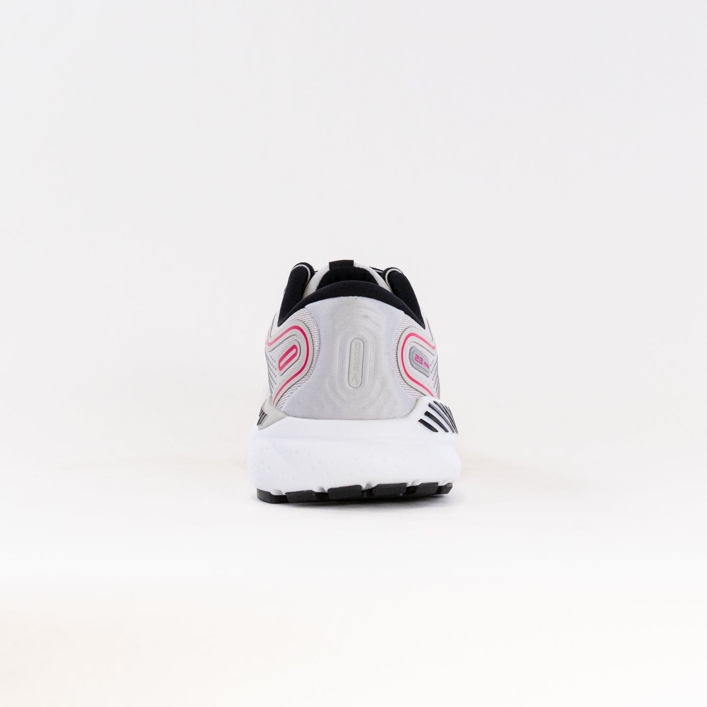 Women's Grey, Black and Pink Colored Brooks Ariel GTS 23 Protective Running Shoes