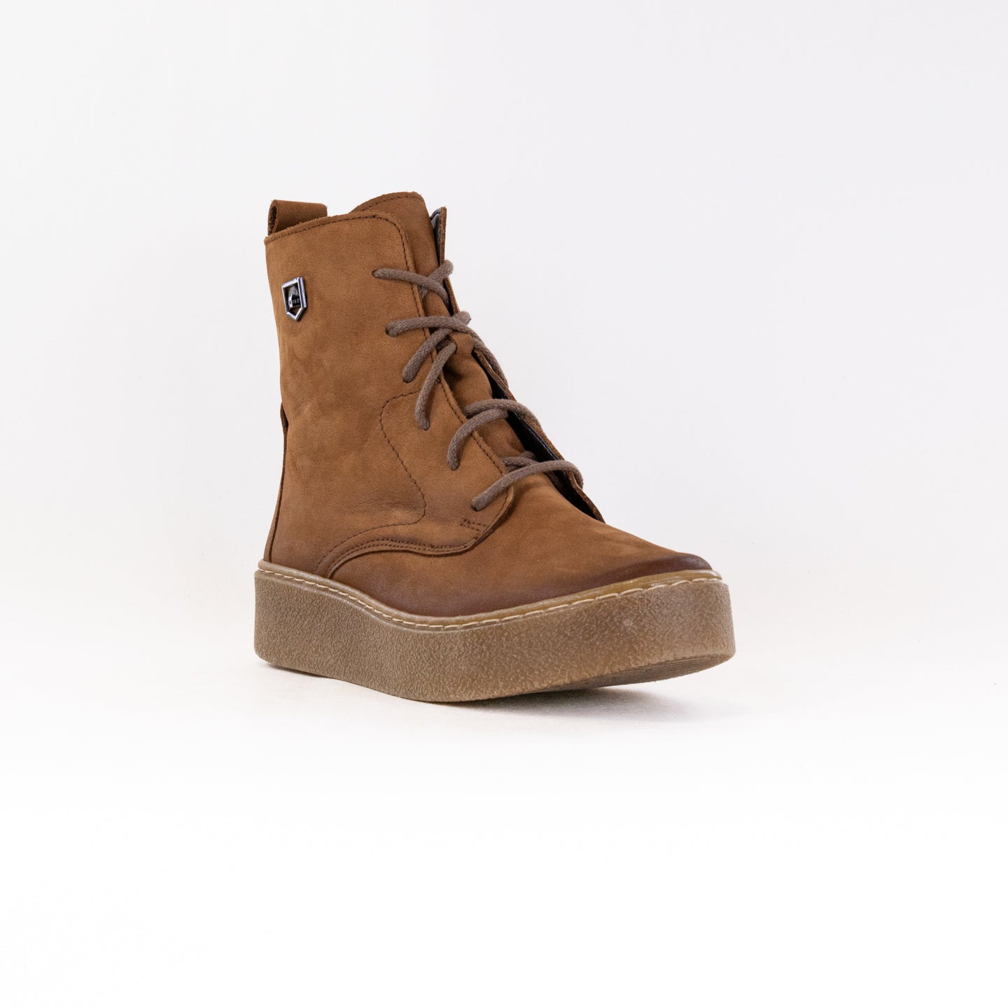 Women's V-italia 496 Camel Nubuck Non-skid Boots