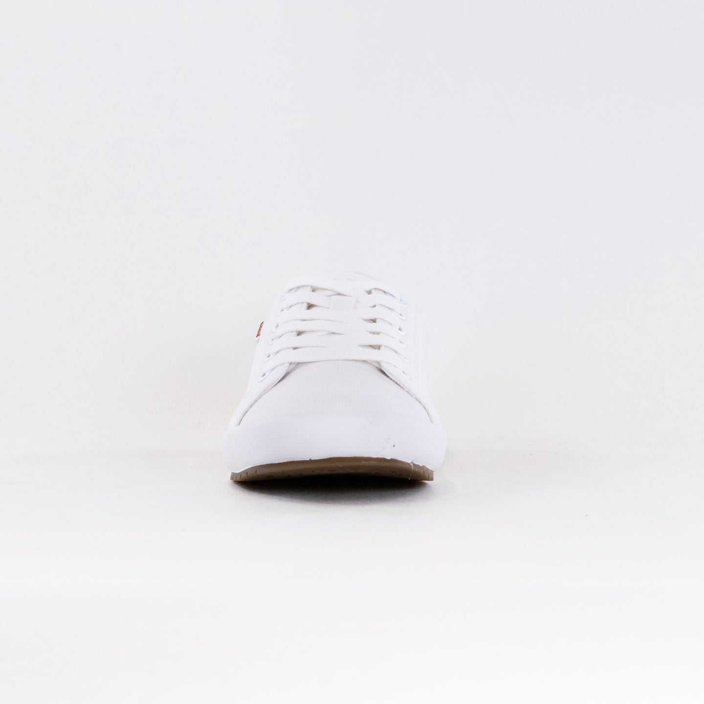 Taos Women's White/White Star Canvas Sneakers - Comfortable Daily Wear