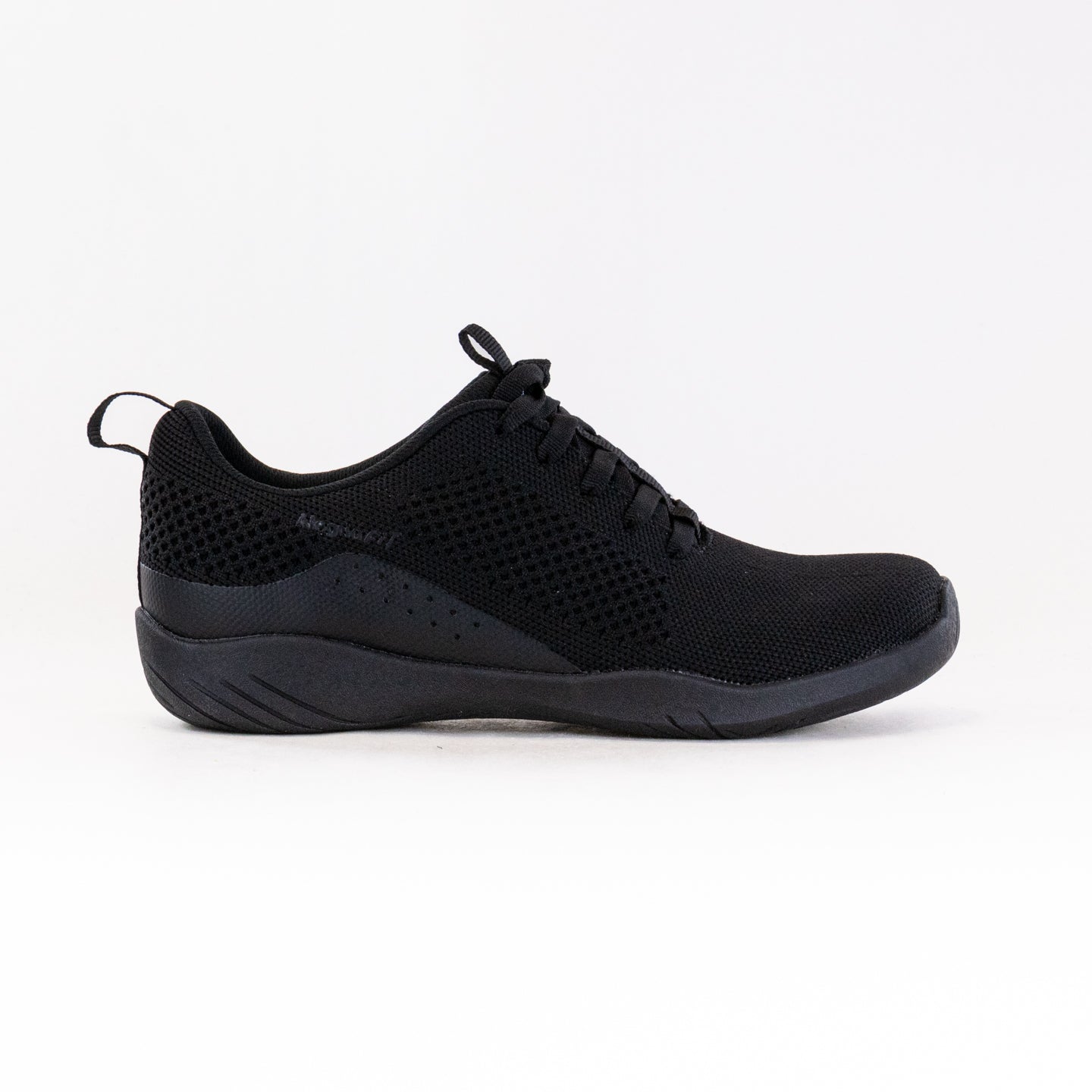 Women's Alegria N8ture Lace-up Sneakers - Black Colorway