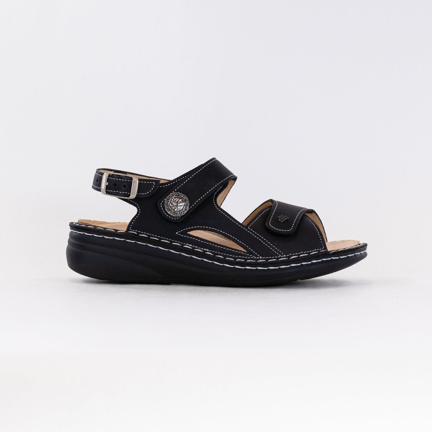 Women's Finn Comfort Barbuda in Classic Black - Stylish and Comfortable