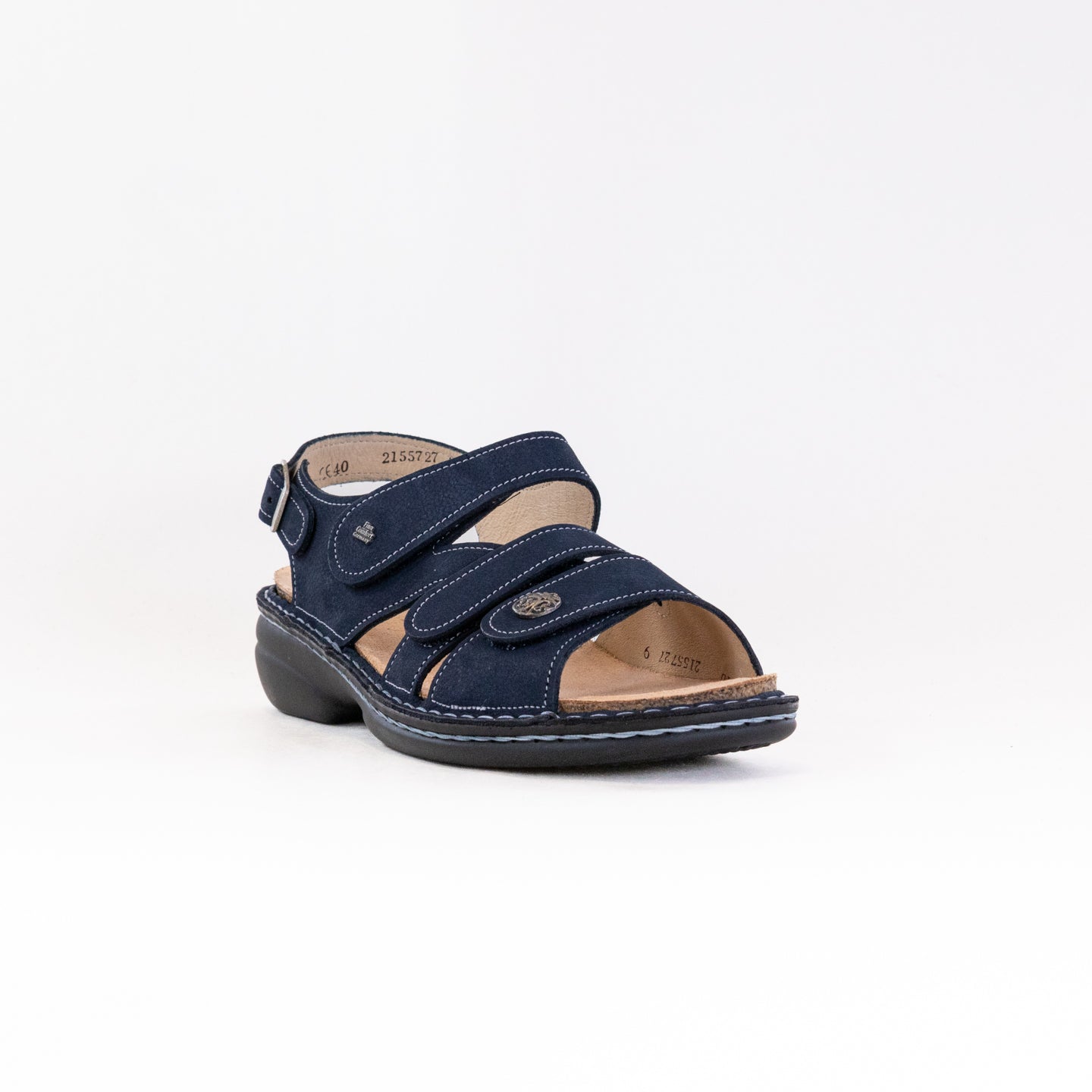 Finn Comfort Women's Gomera - S Lake Premium Leather Adjustable Straps Sandals