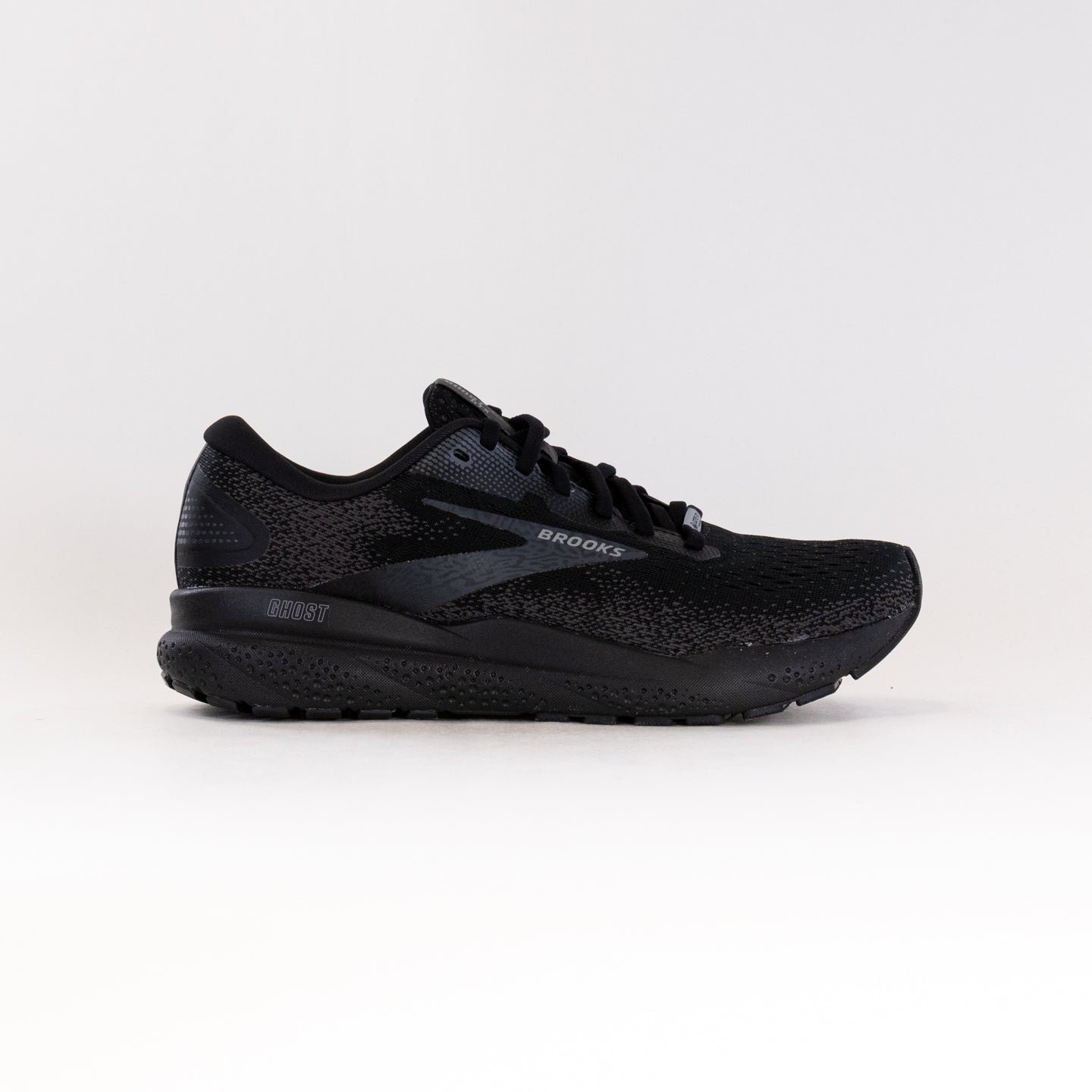 Men's Brooks Ghost 16 GTX Running Shoes - Sleek Black Color