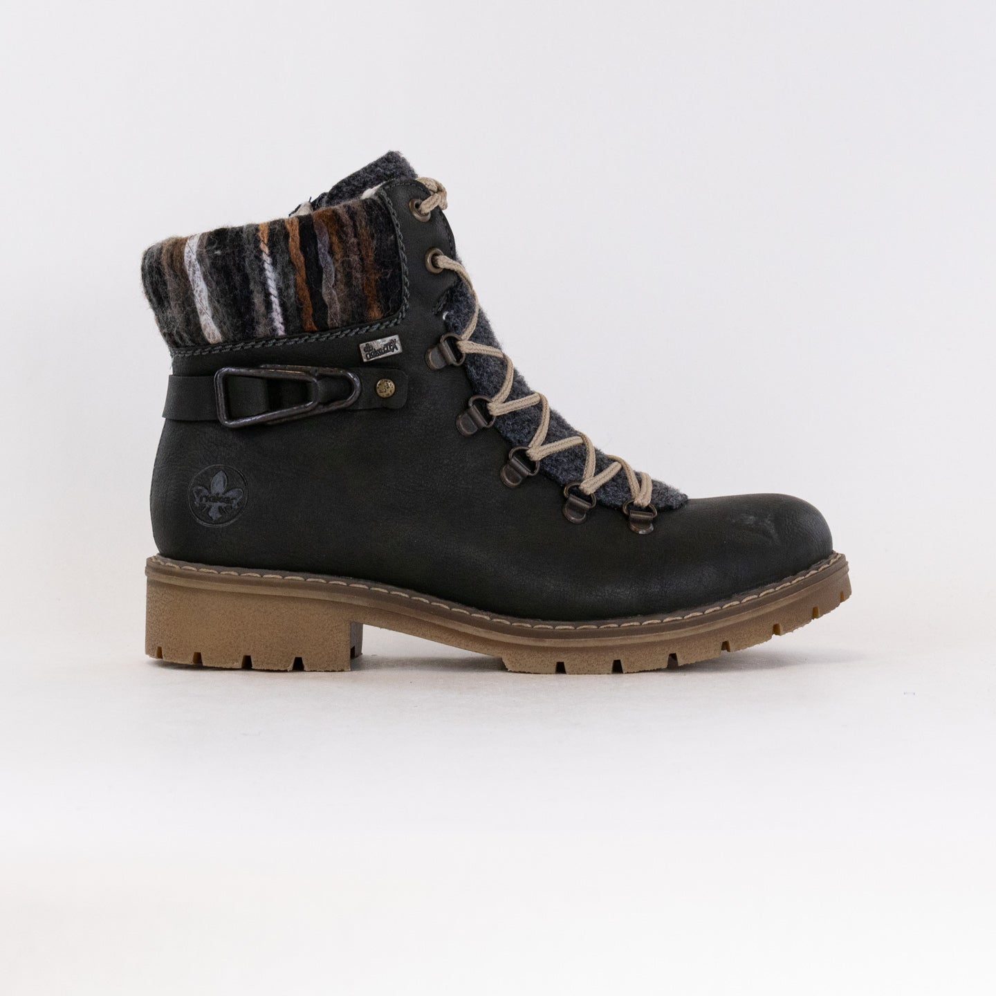 Rieker Y9131 Sabrina Women's Water - Resistant Lace - up Winter Boots in Green